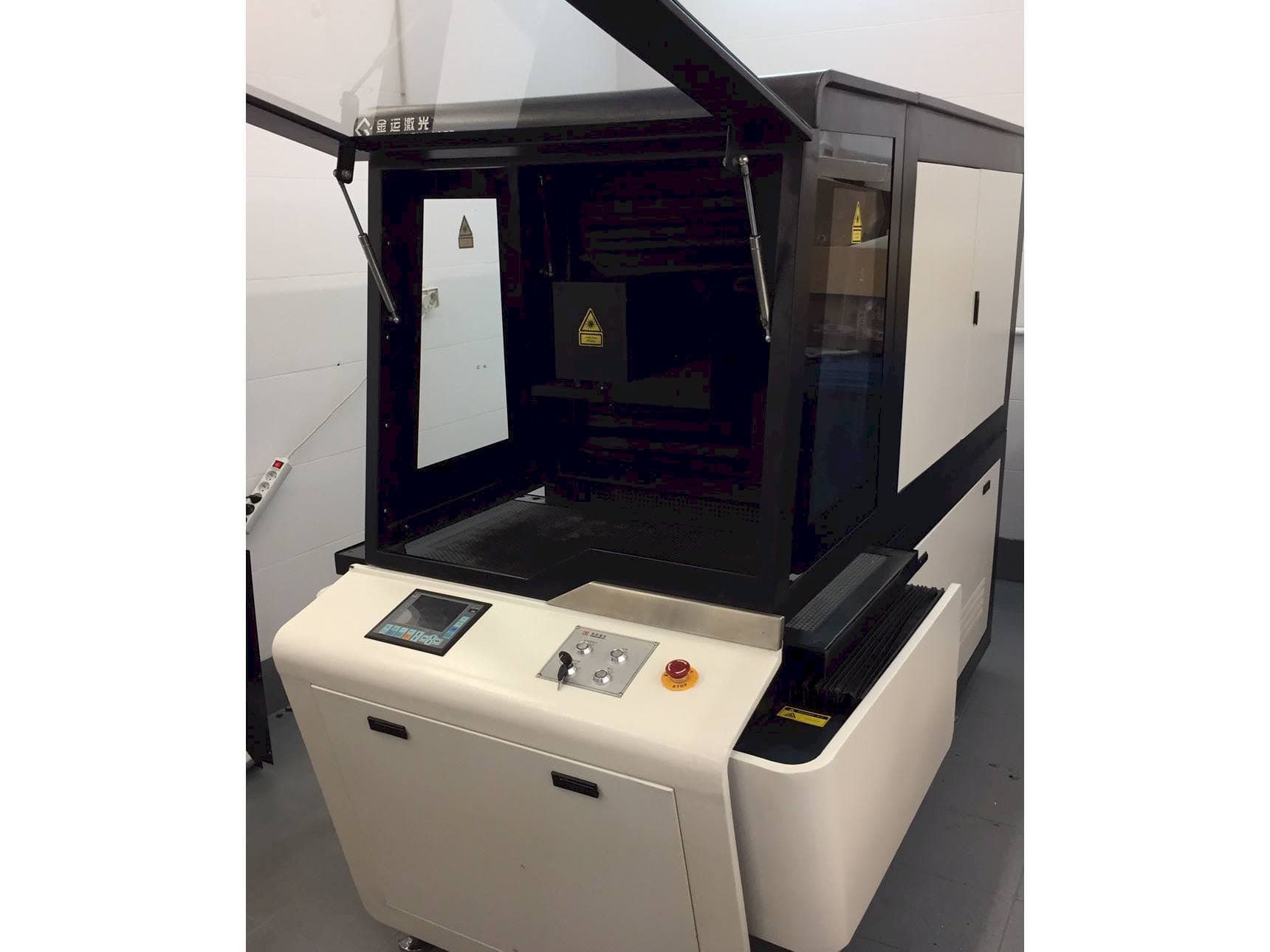 Front view of Golden Laser   machine