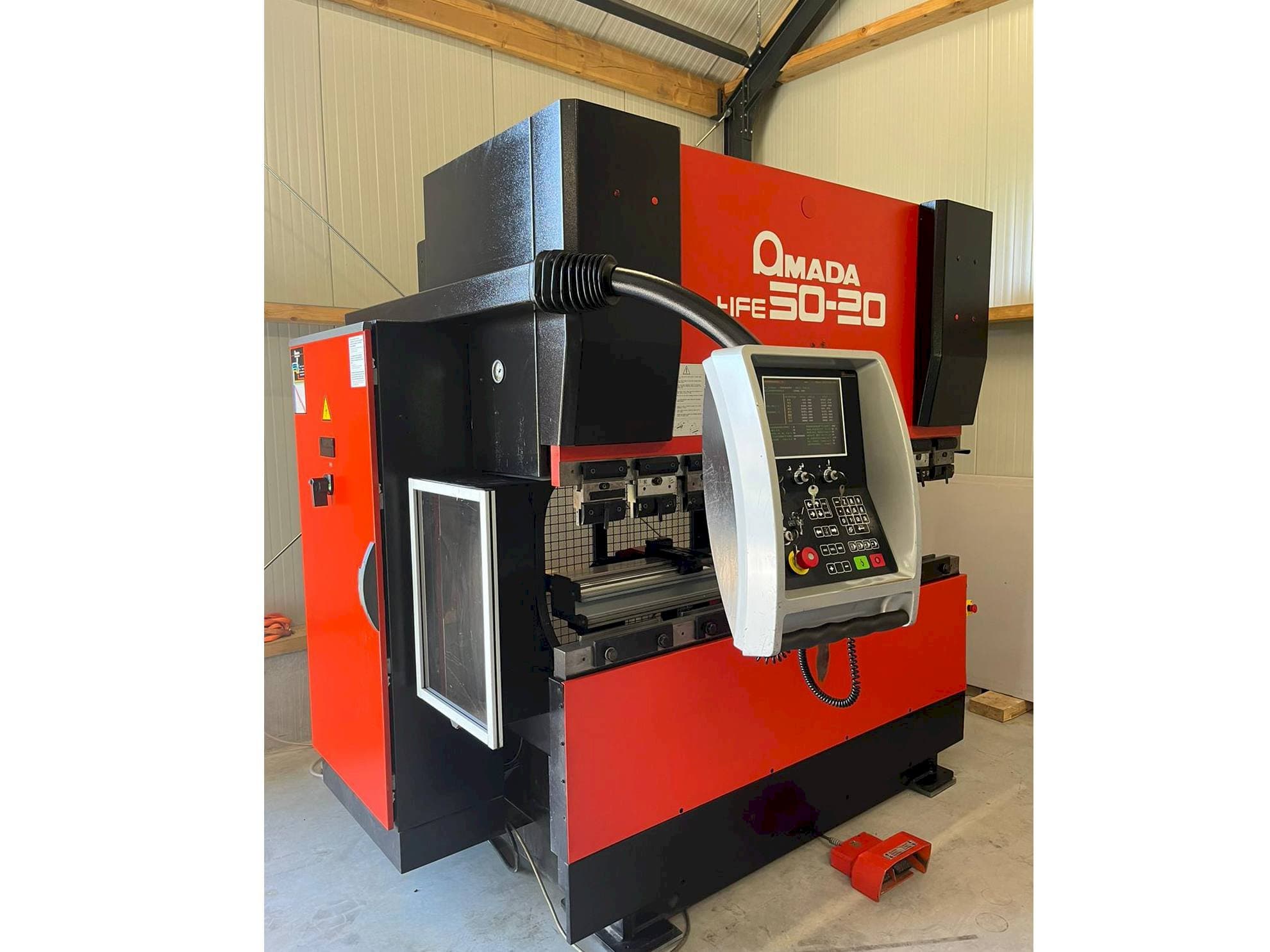 Front view of AMADA HFE 50 20  machine