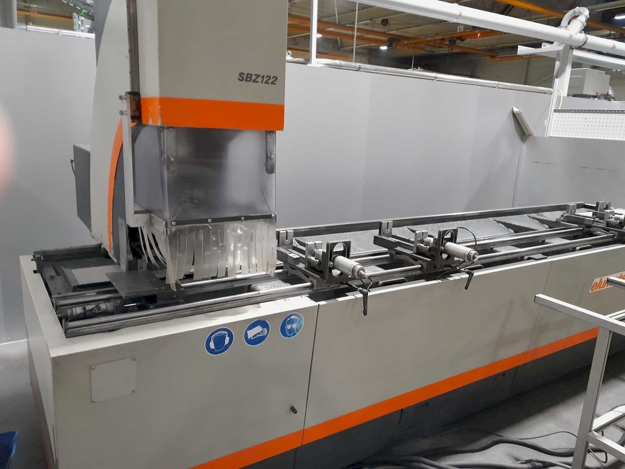 Front view of Elumatec SBZ 122 machine