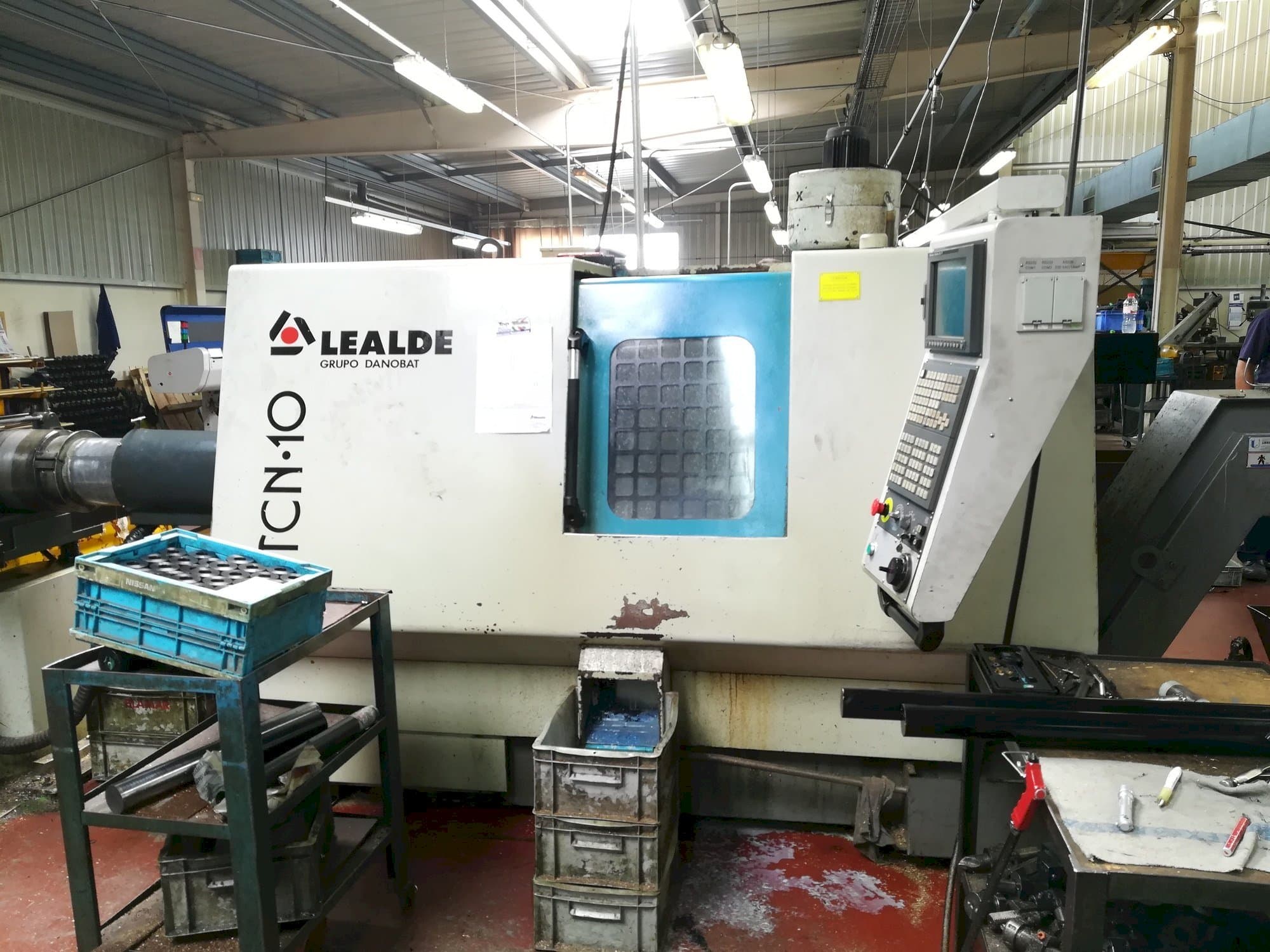Front view of Lealde TCN 10 machine