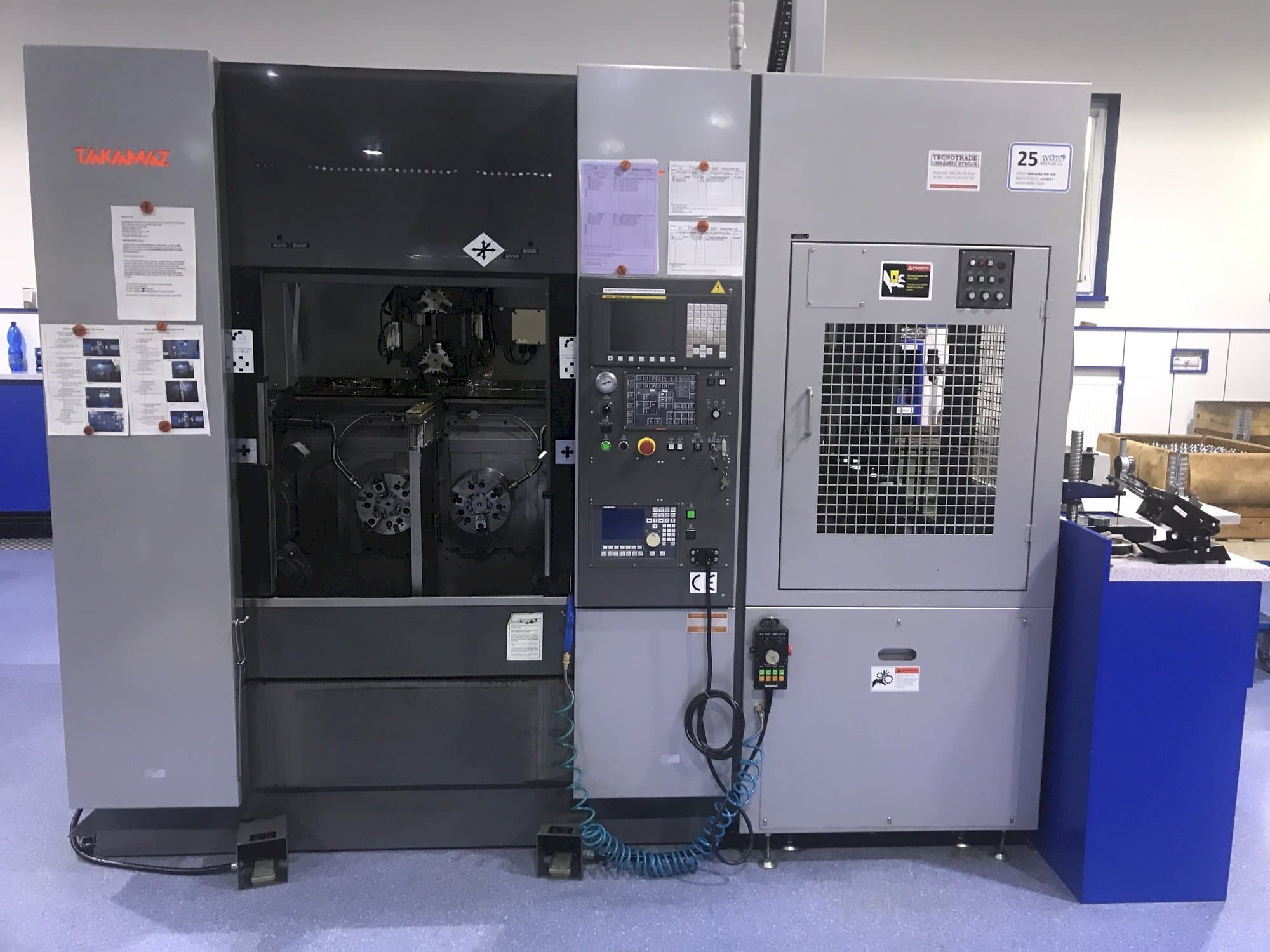 Front view of Takamaz XW-130 machine