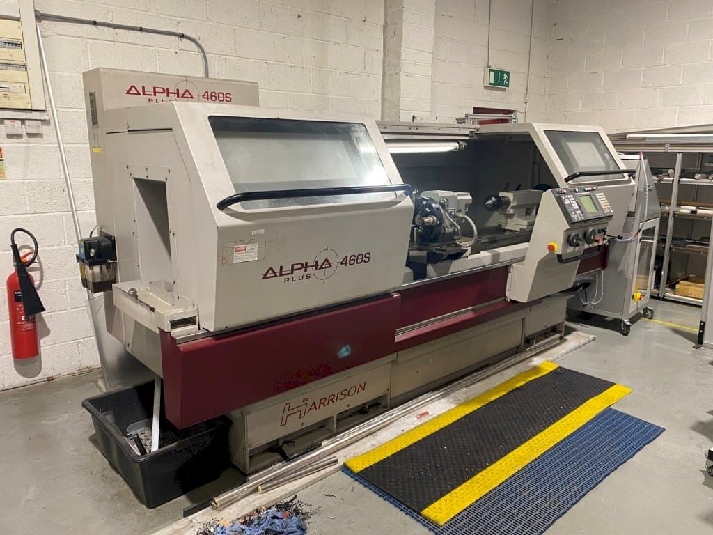 Front view of Harrison Alpha 460S Plus machine