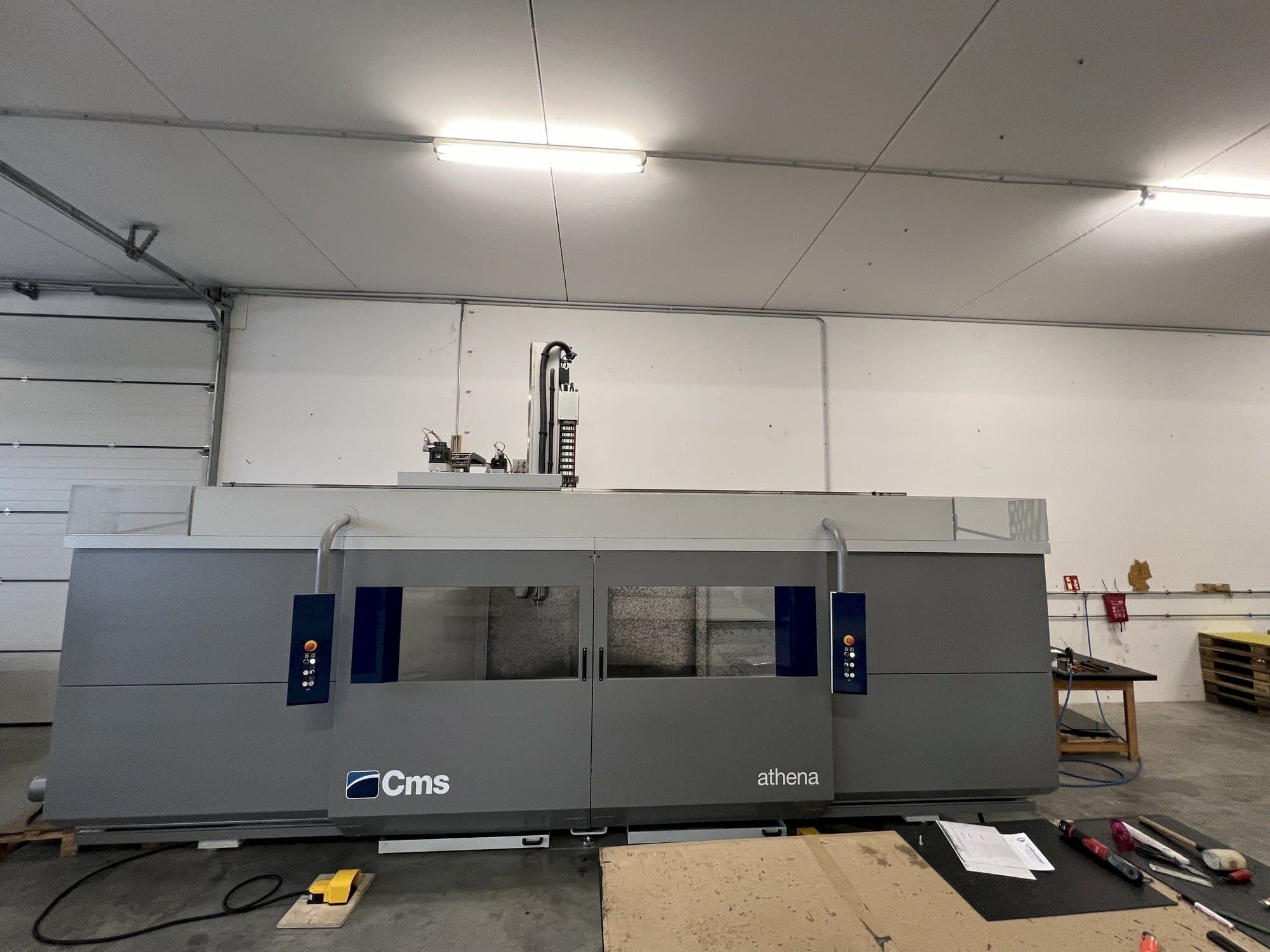 Front view of CMS Athena A3 OCE machine