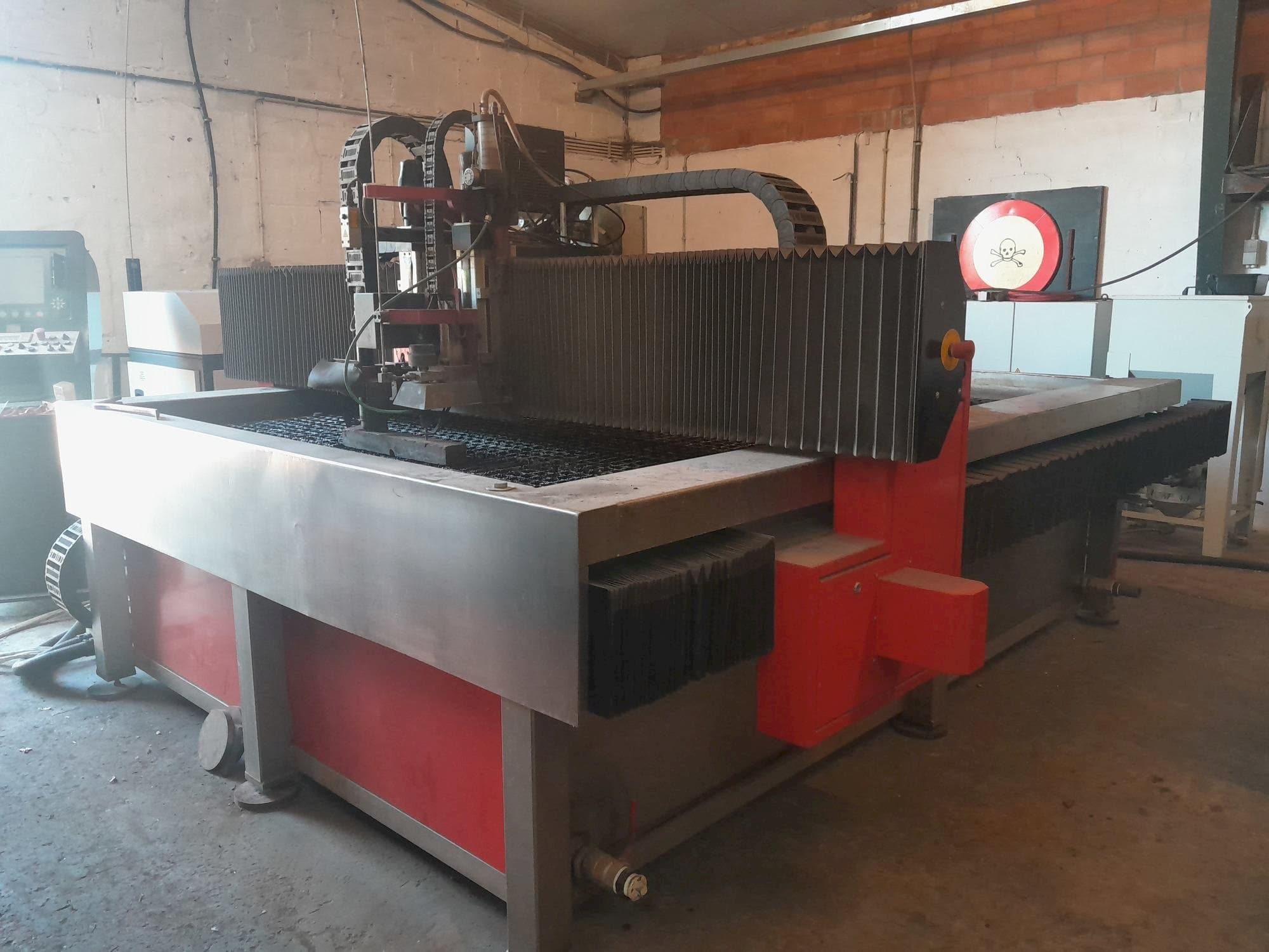 Front view of STAKO Trium WPC Retrofit machine