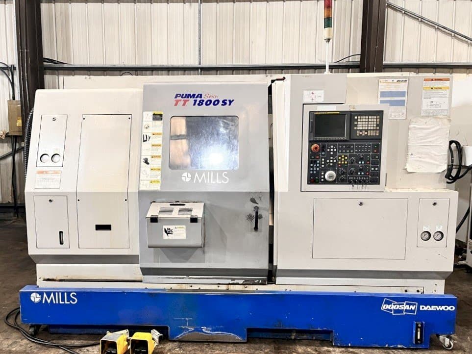 Front view of Doosan TT1800SY  machine