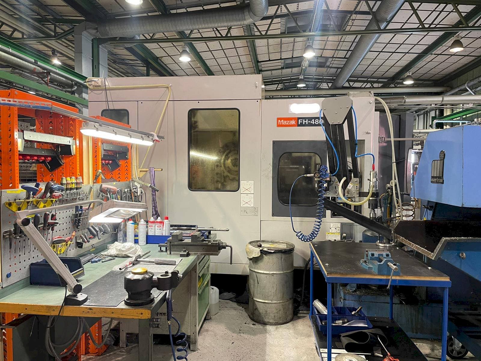 Front view of Mazak FH-4800  machine