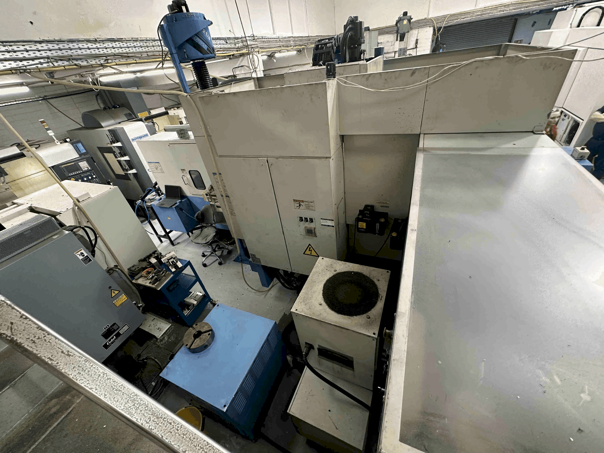 Front view of Mazak FJV-250  machine