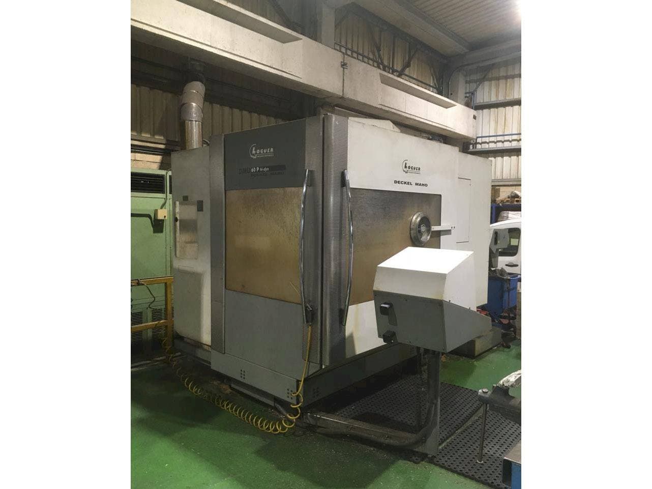 Front view of DECKEL MAHO DMU 60P hi-dyn machine