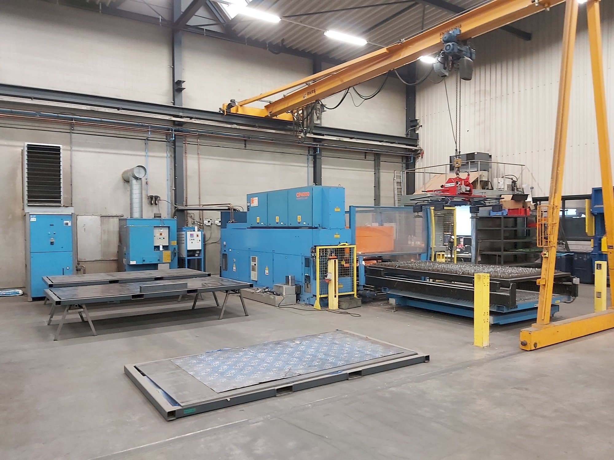 Front view of Prima Power Platino 1530 4,0kW CO2 machine
