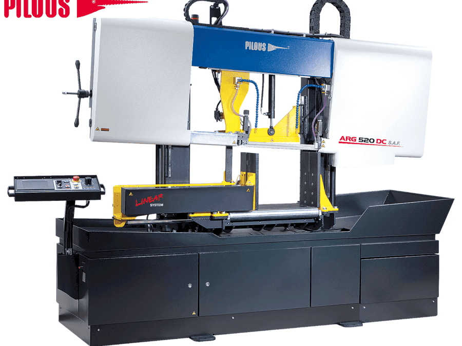 Front view of Pilous ARG 520 DC machine