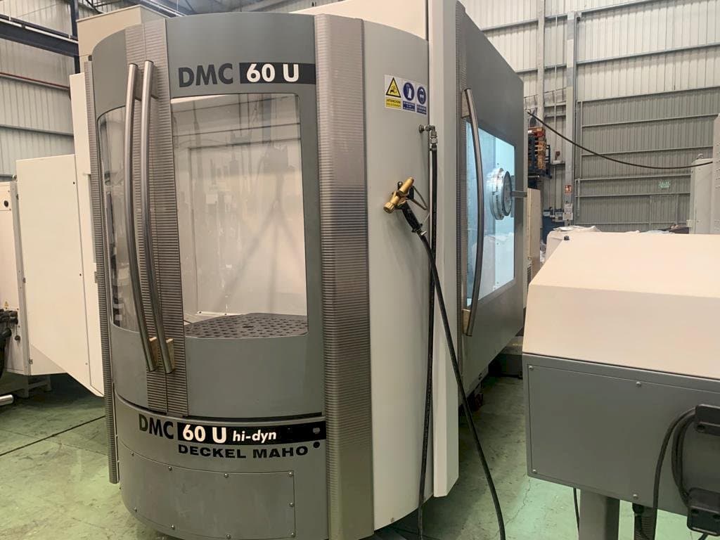 Front view of DECKEL DMC 60 U hi-dyn machine