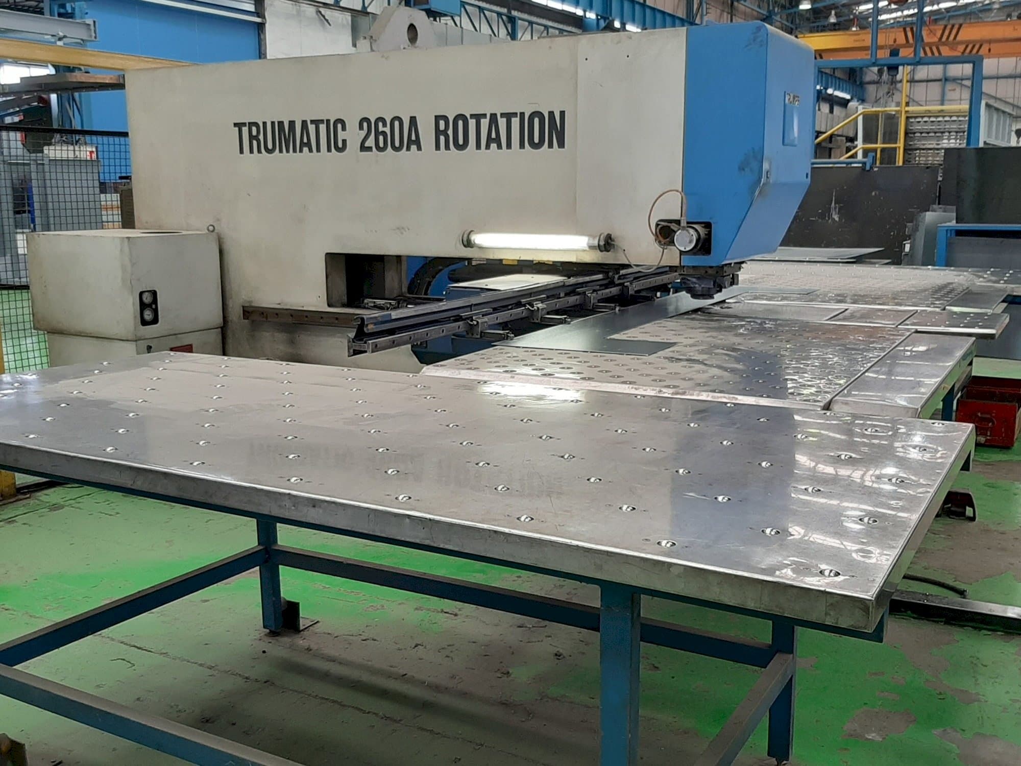 Front view of Trumpf Trumatic 260A Rotation  machine