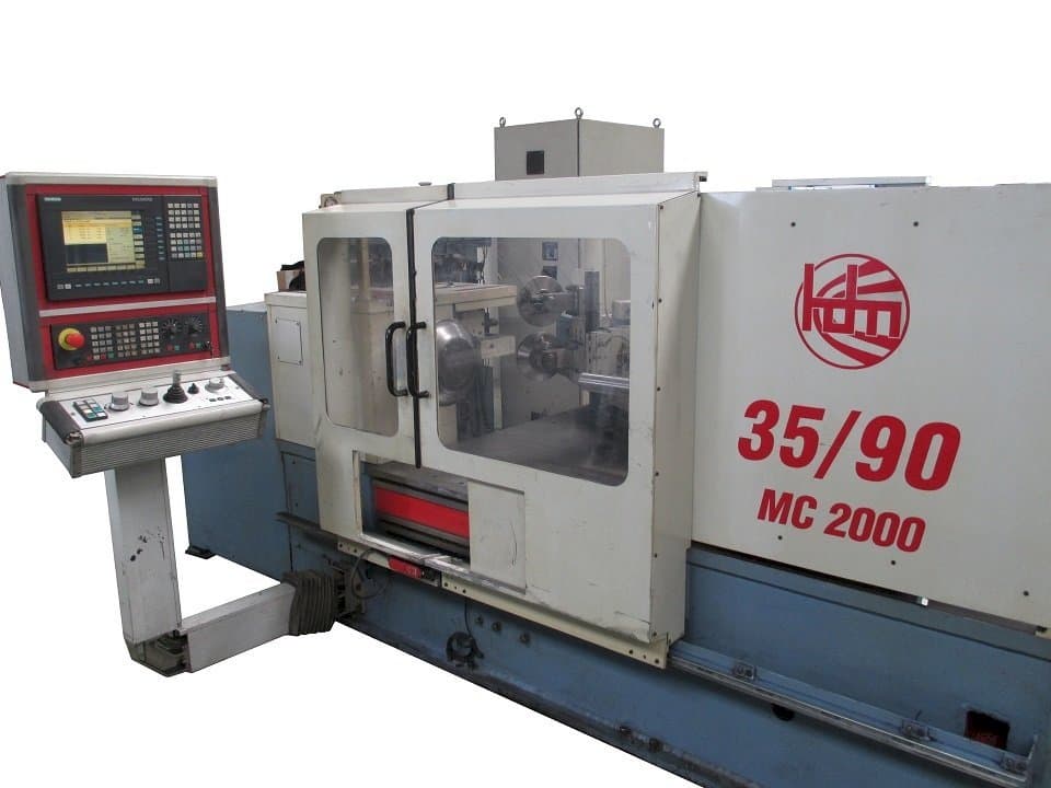 Front view of HDM 35/90 MC 2000 machine