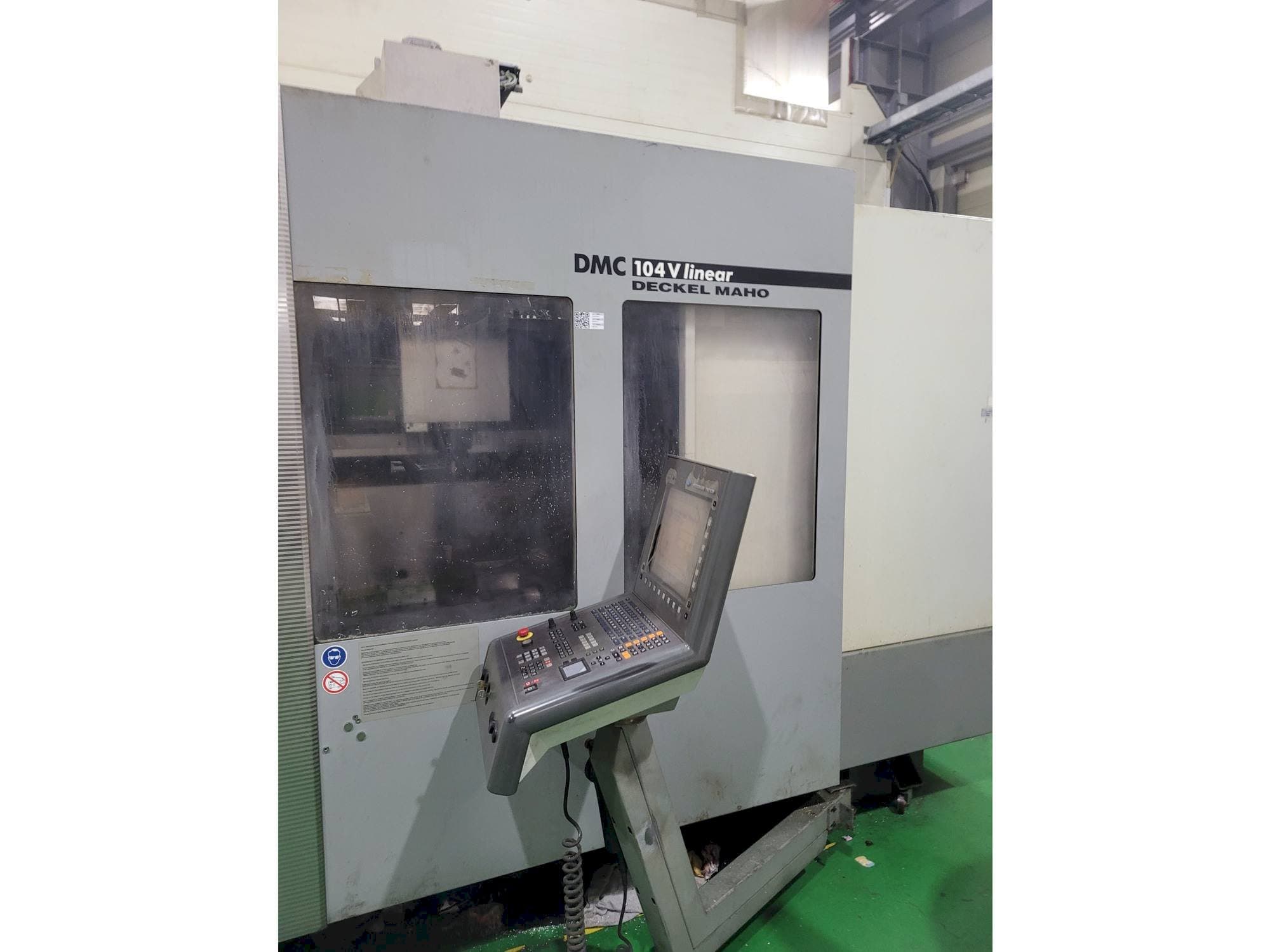 Front view of DECKEL MAHO DMC 104 V machine
