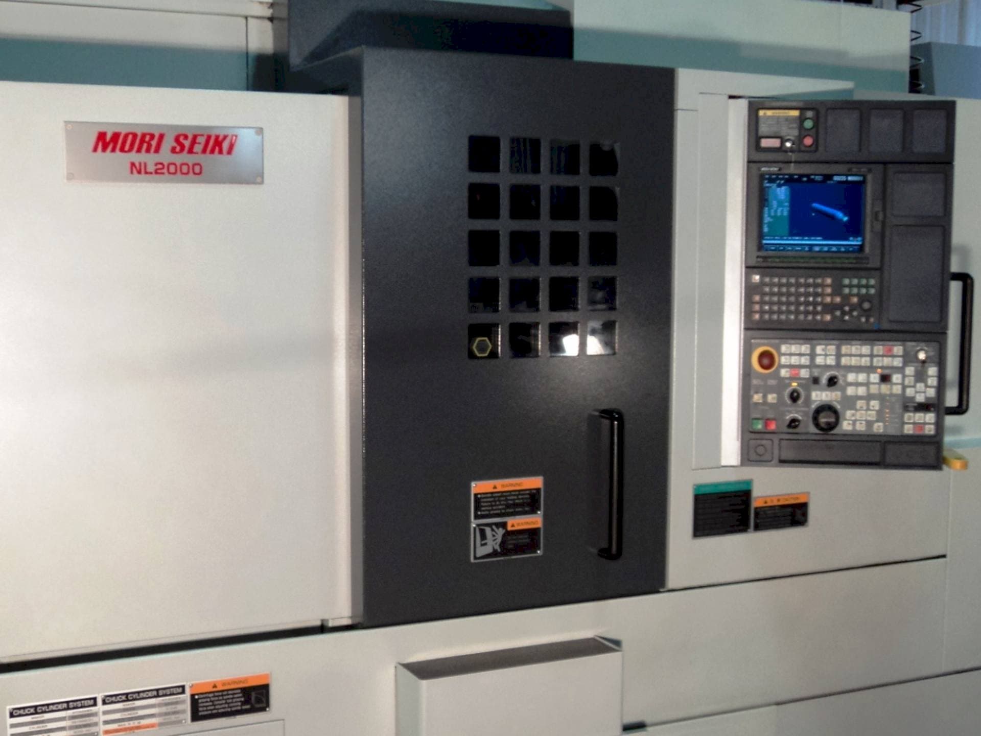 Front view of MORI SEIKI NL 2000 SY  machine