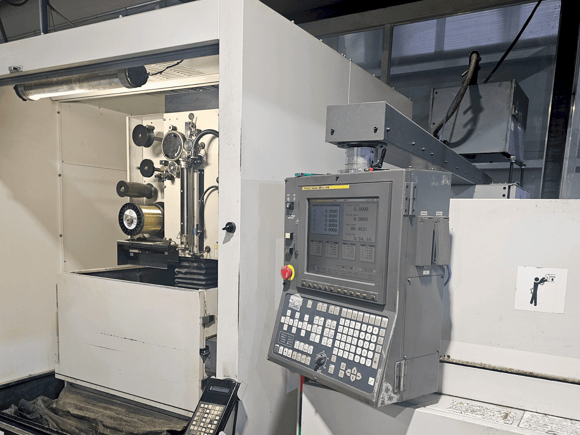 Front view of FANUC alpha  1iC  machine