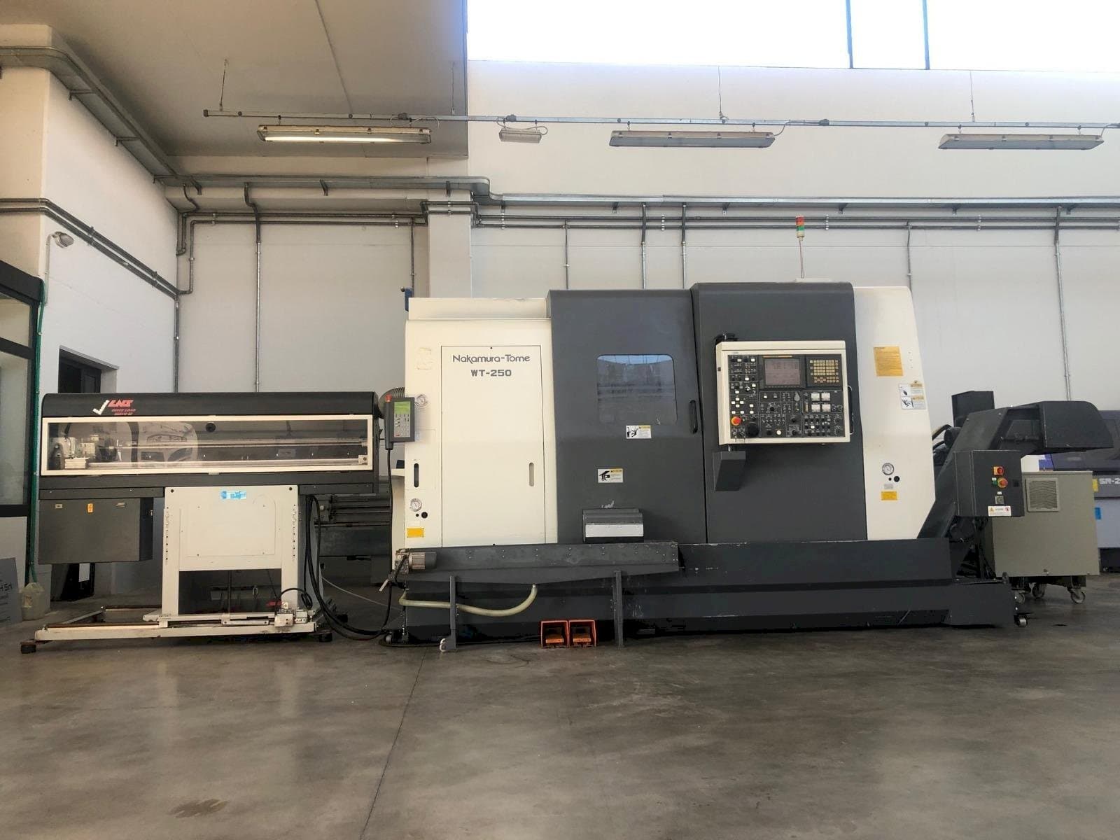 Front view of NAKAMURA-TOME WT-250 MMY machine