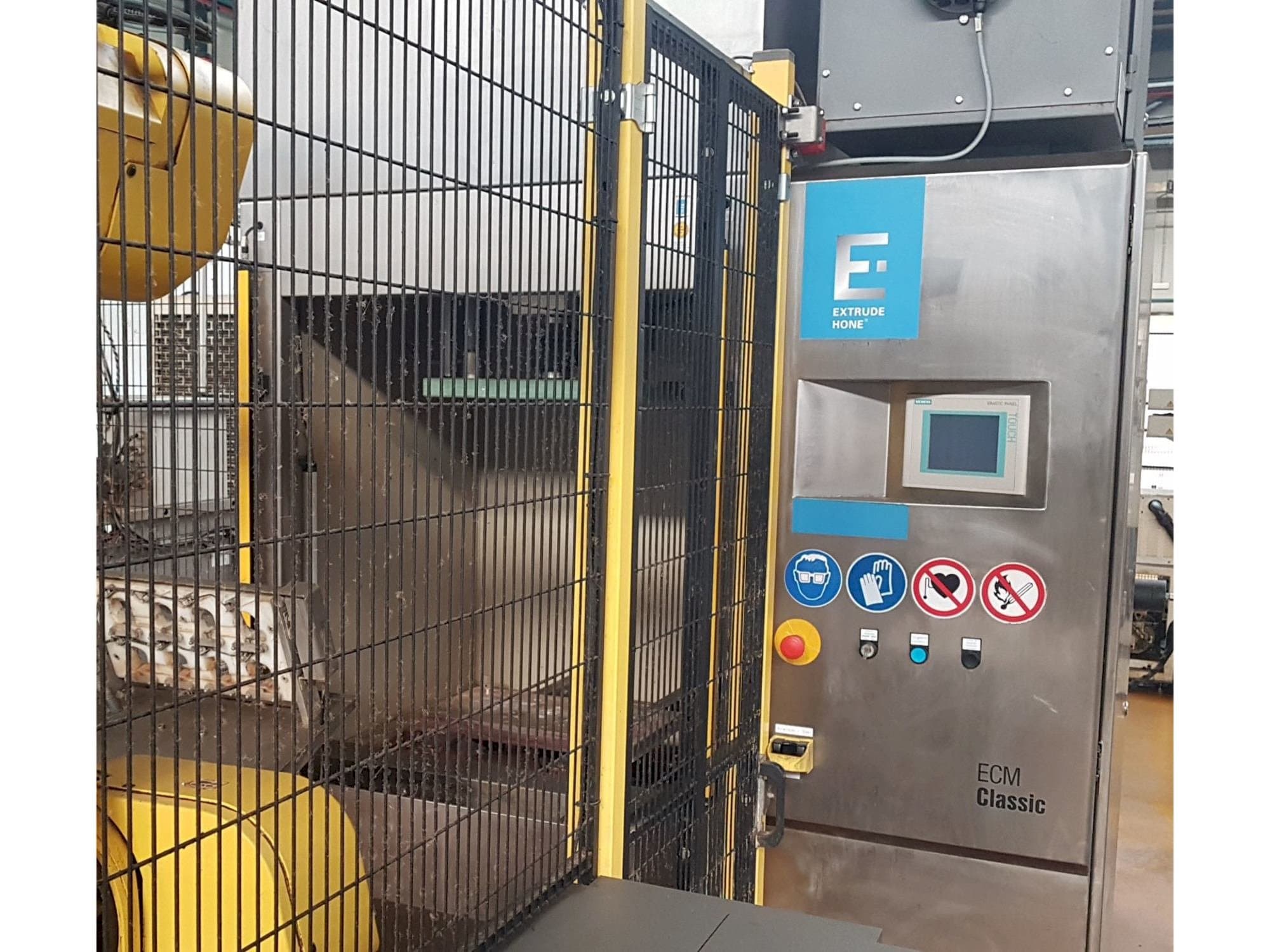 Front view of Extrude Hone Classic 1A-450-43-P-M  machine