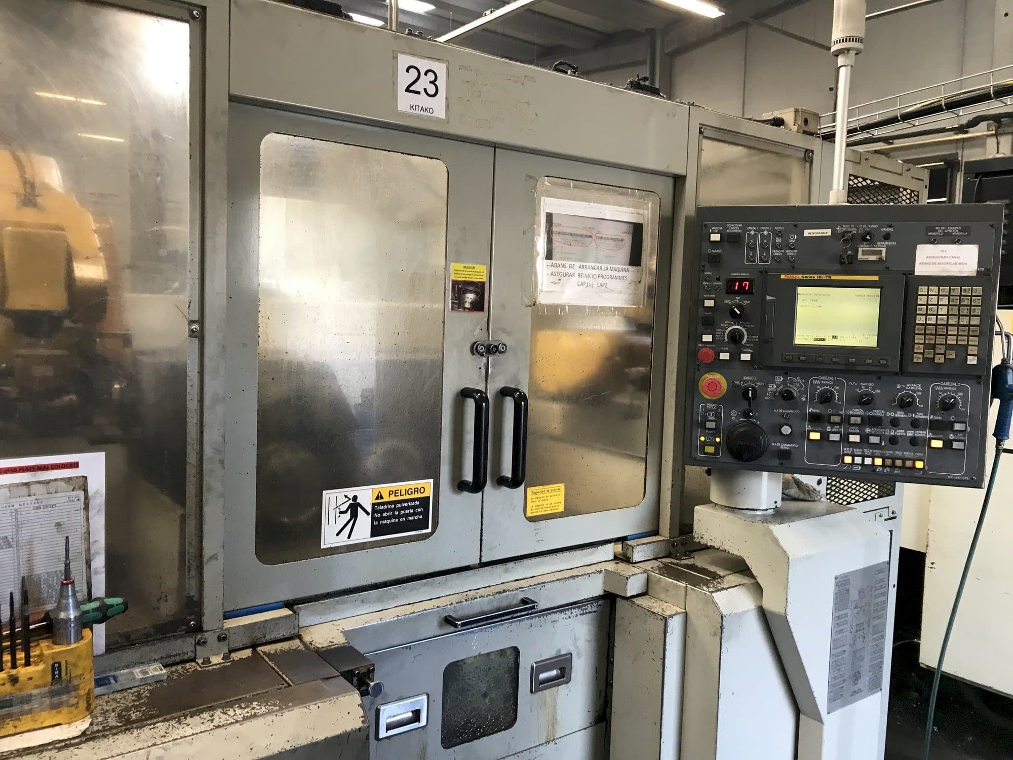 Front view of KITAKO MT4-200 machine