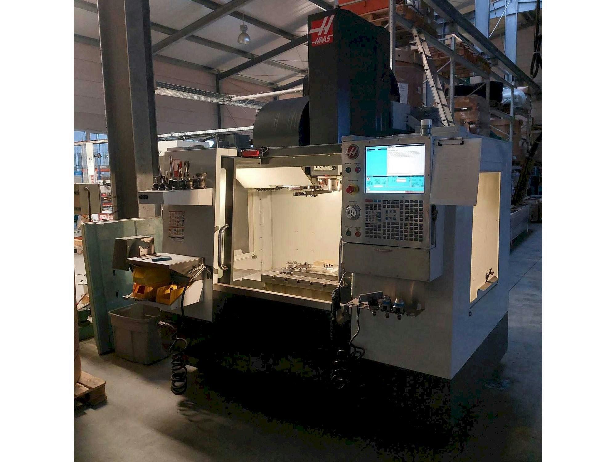 Front view of HAAS VM-2  machine