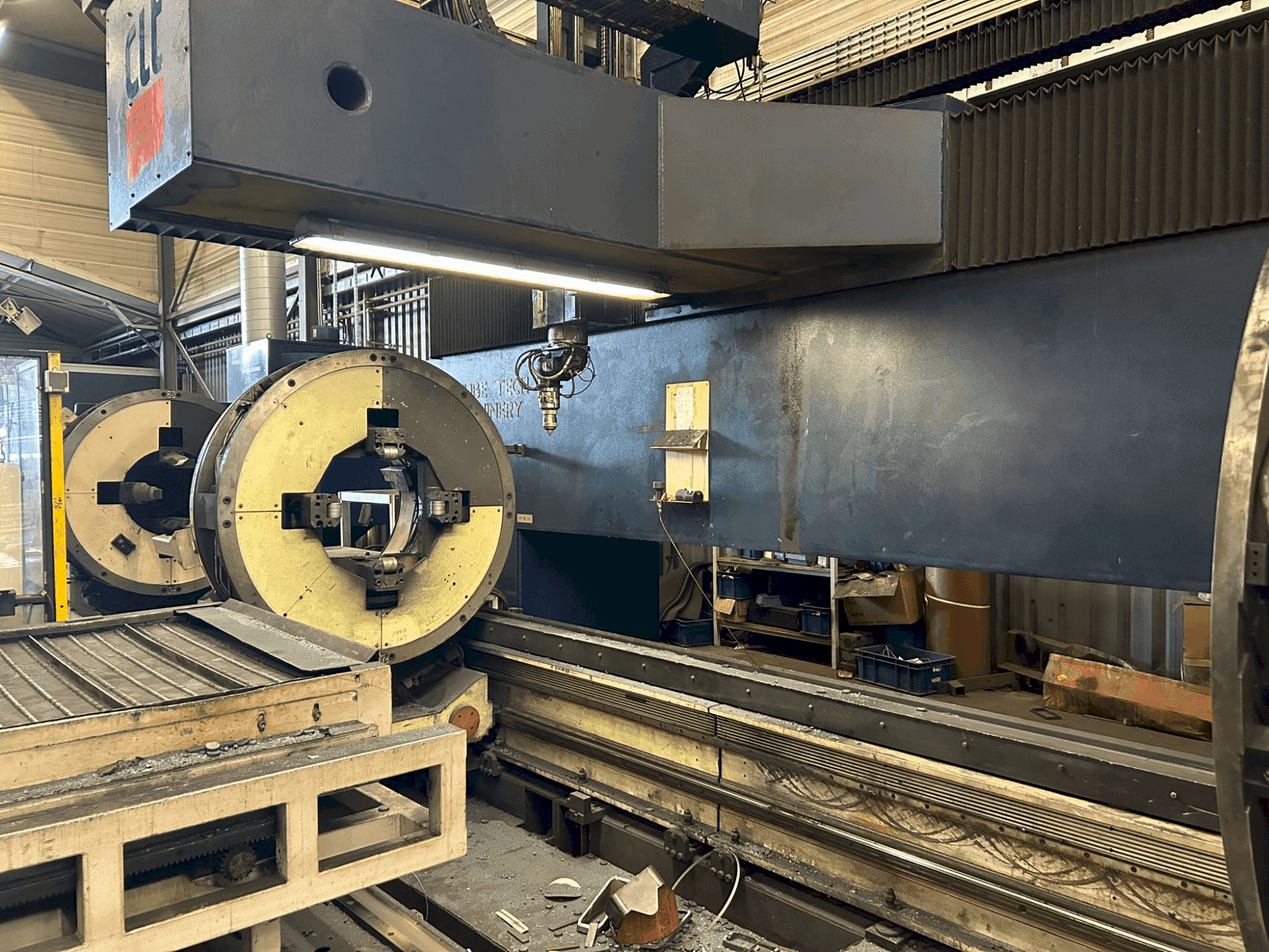 Front view of TTM FL 600 3D  machine