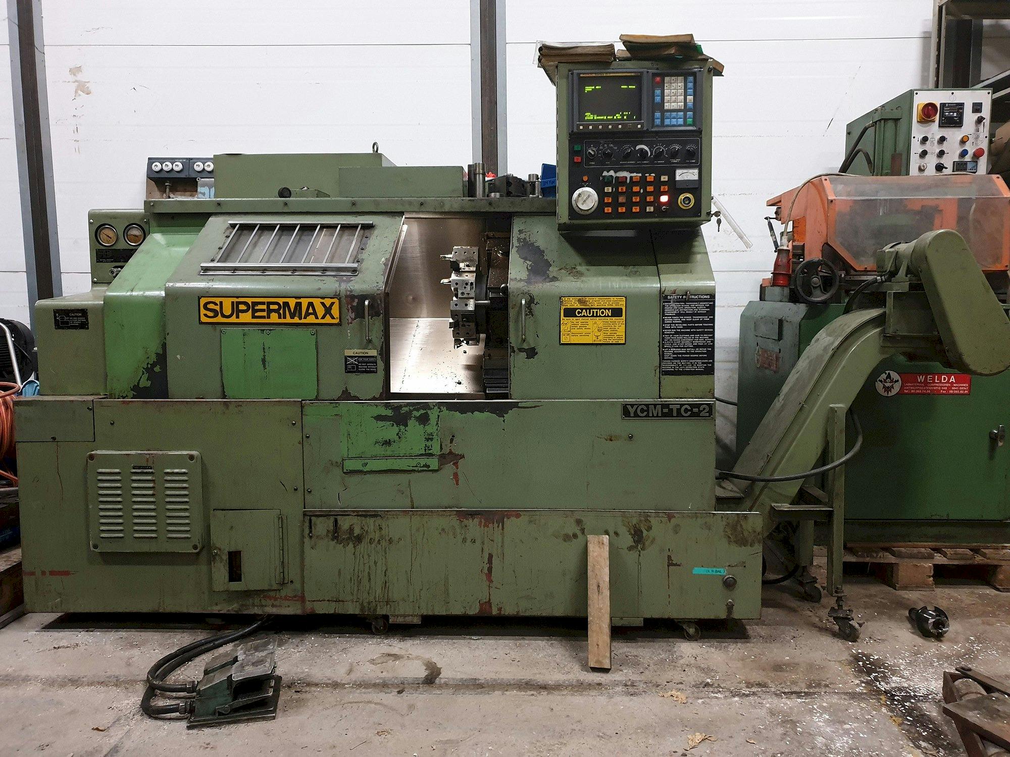 Front view of SUPERMAX YCM-TC-2 Machine