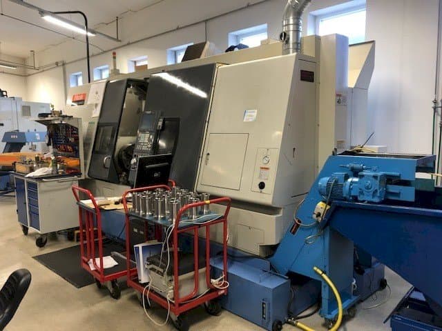 Front view of Mazak Integrex 300SY machine