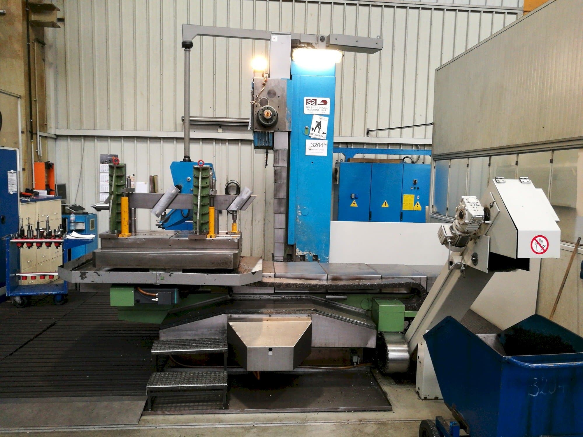 Front view of San Rocco Futura 110MF machine