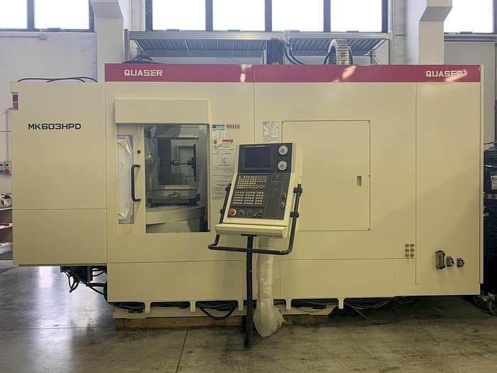 Front view of Quaser MK603HPD machine