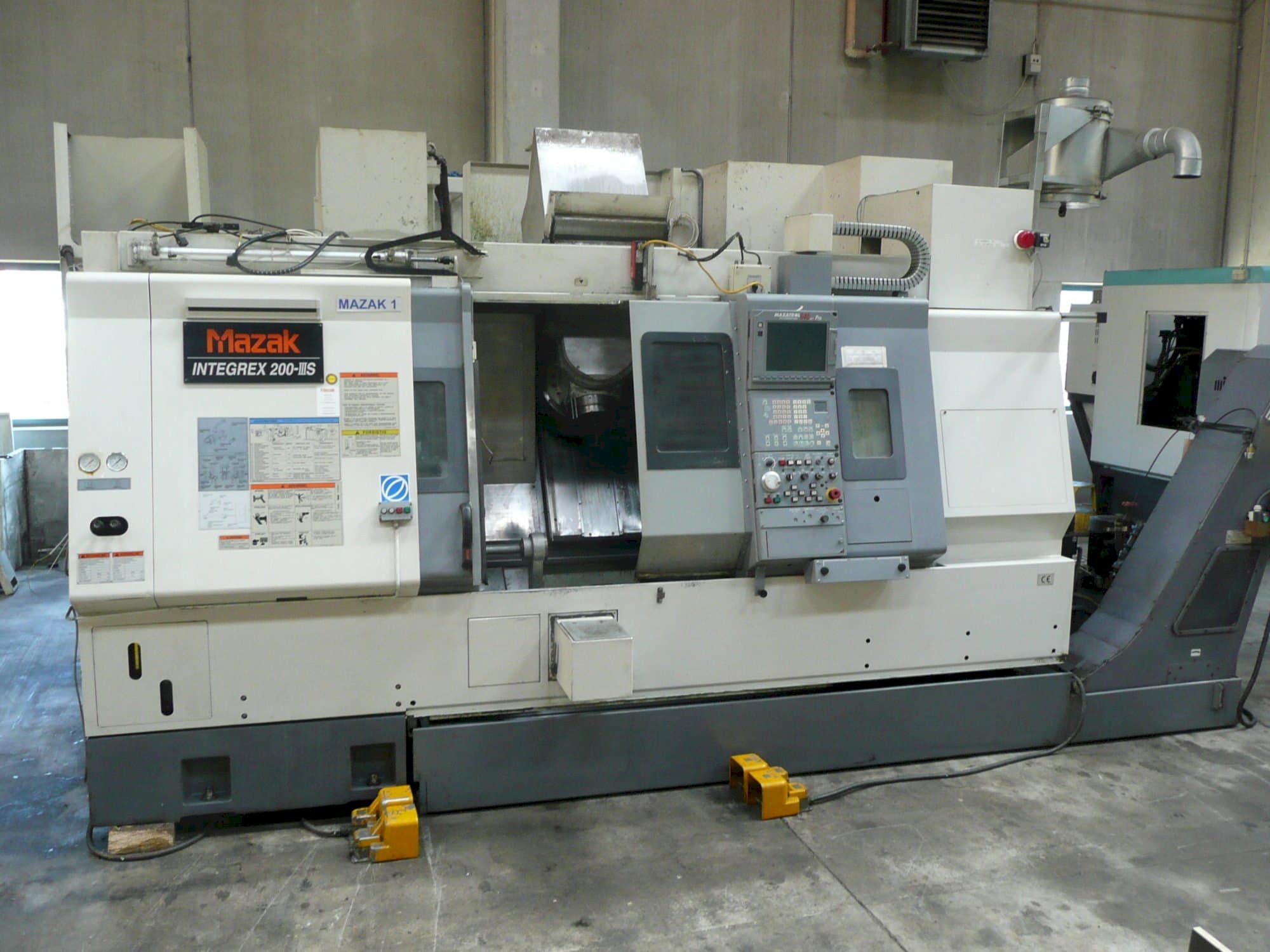 Front view of Mazak INTEGREX 200-IIIS machine