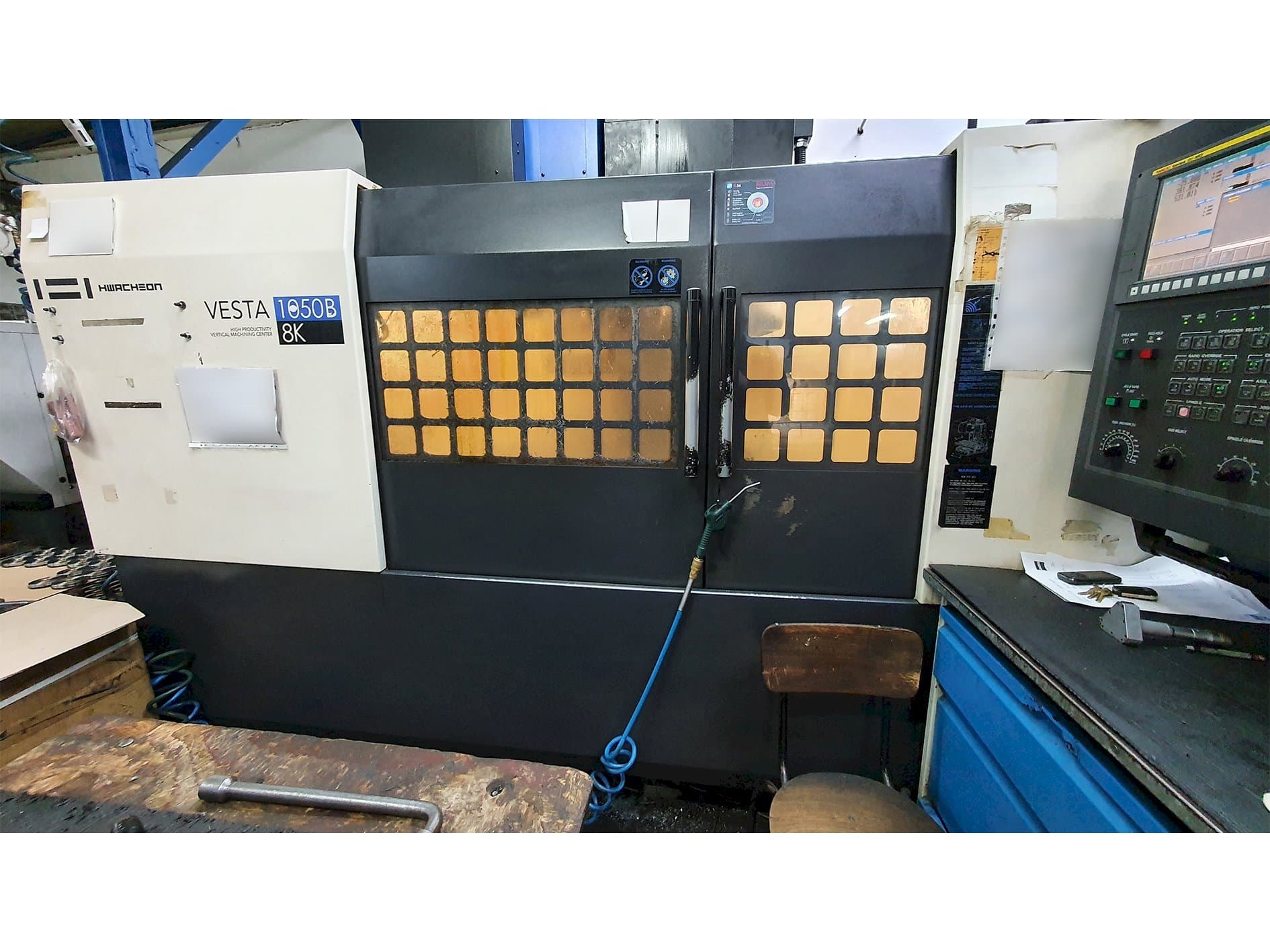 Front view of HWACHEON VESTA-1050B  machine
