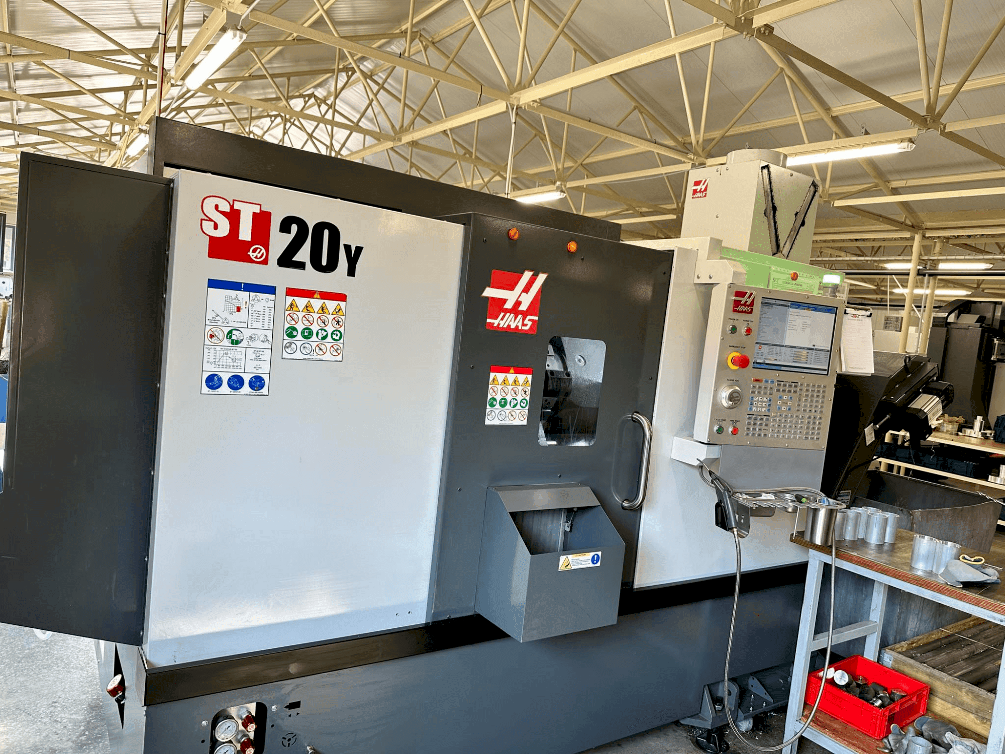 Front view of HAAS ST-20Y (2022)  machine
