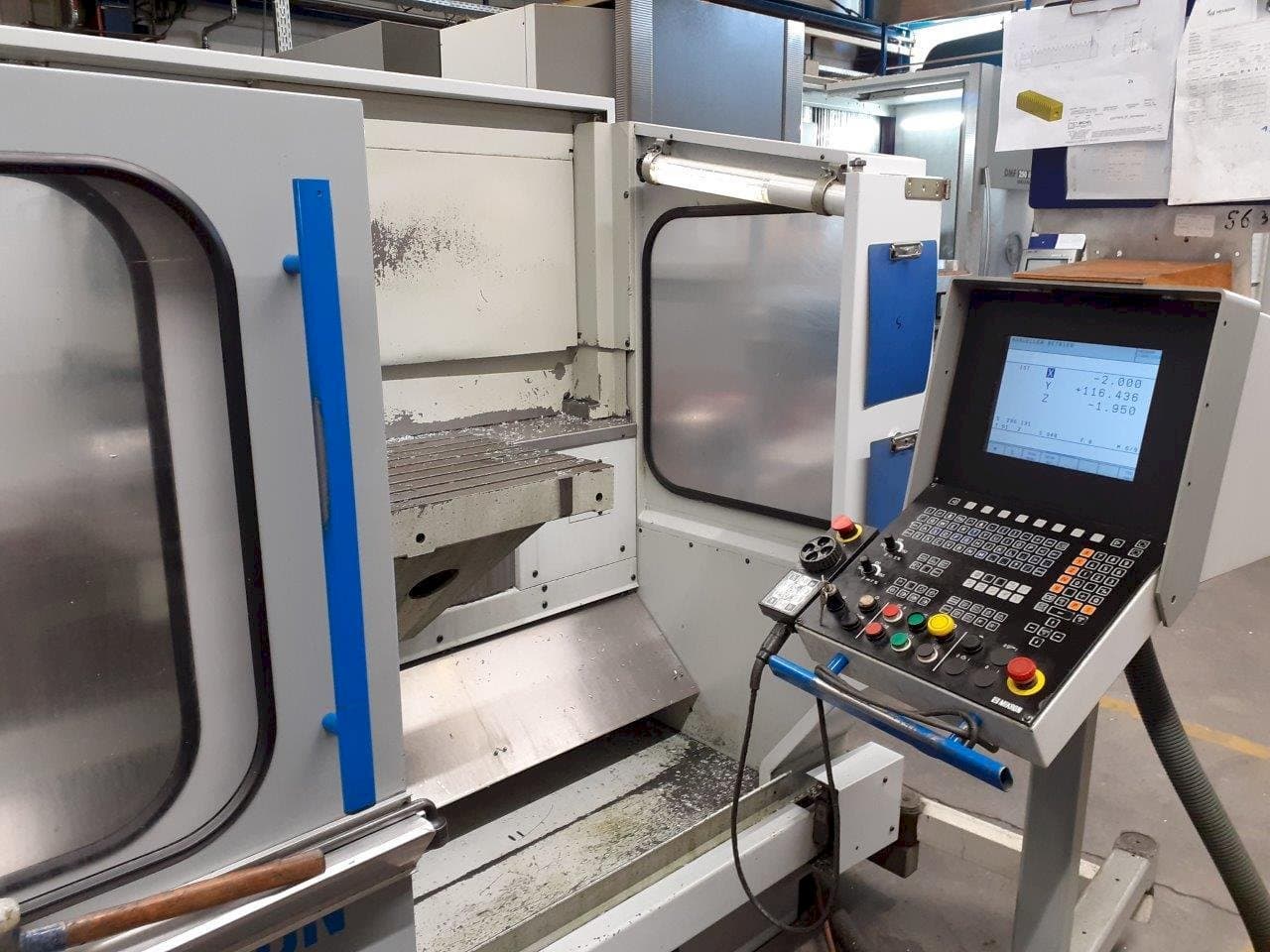 Front view of MIKRON UME 600 machine