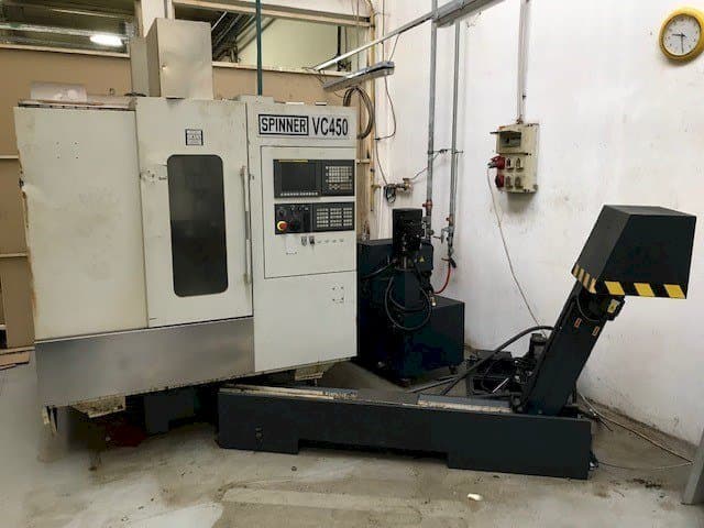 Front view of SPINNER VC 450 machine