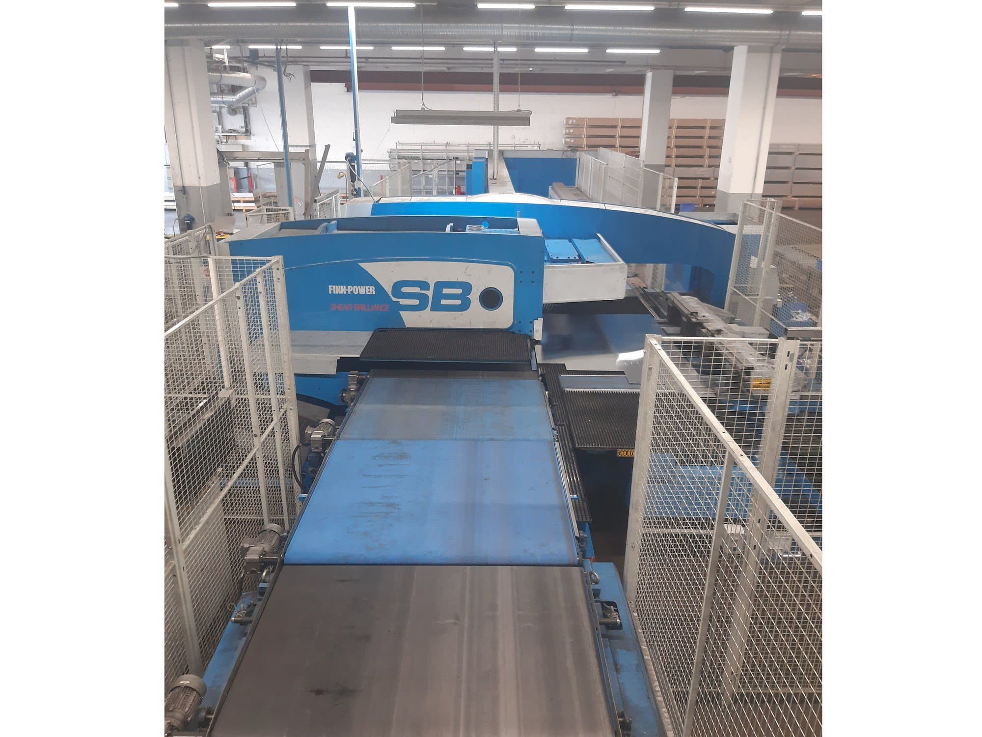 Front view of Prima Power SB8  machine