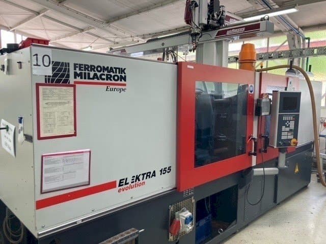 Front view of FERROMATIK MILACRON EE 155 machine