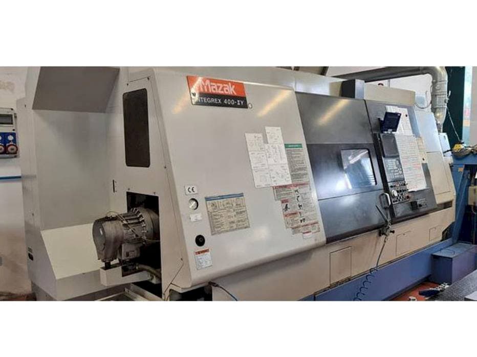 Front view of Mazak Integrex 400-II Y machine