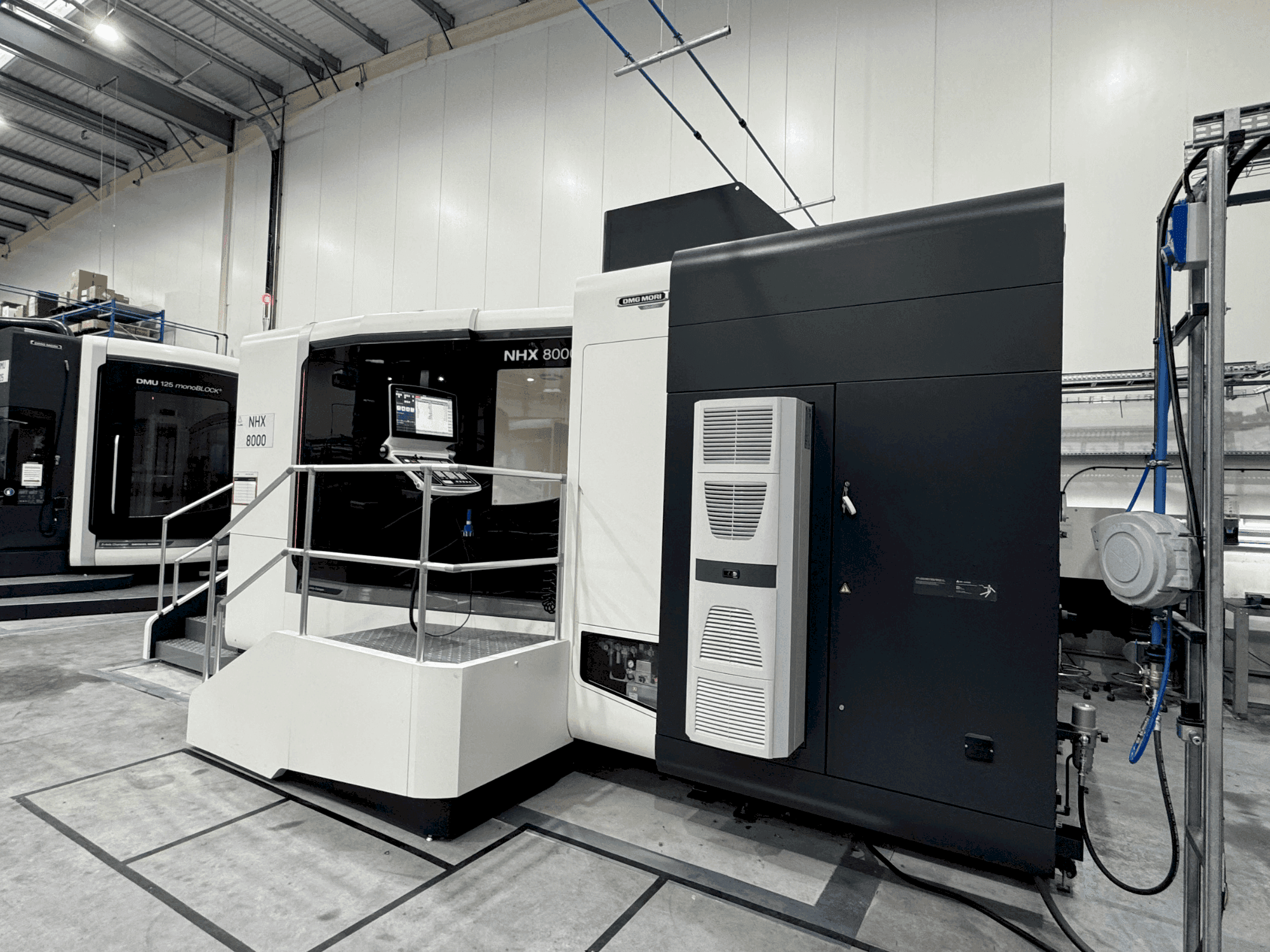 Front view of DMG MORI NHX 8000  machine