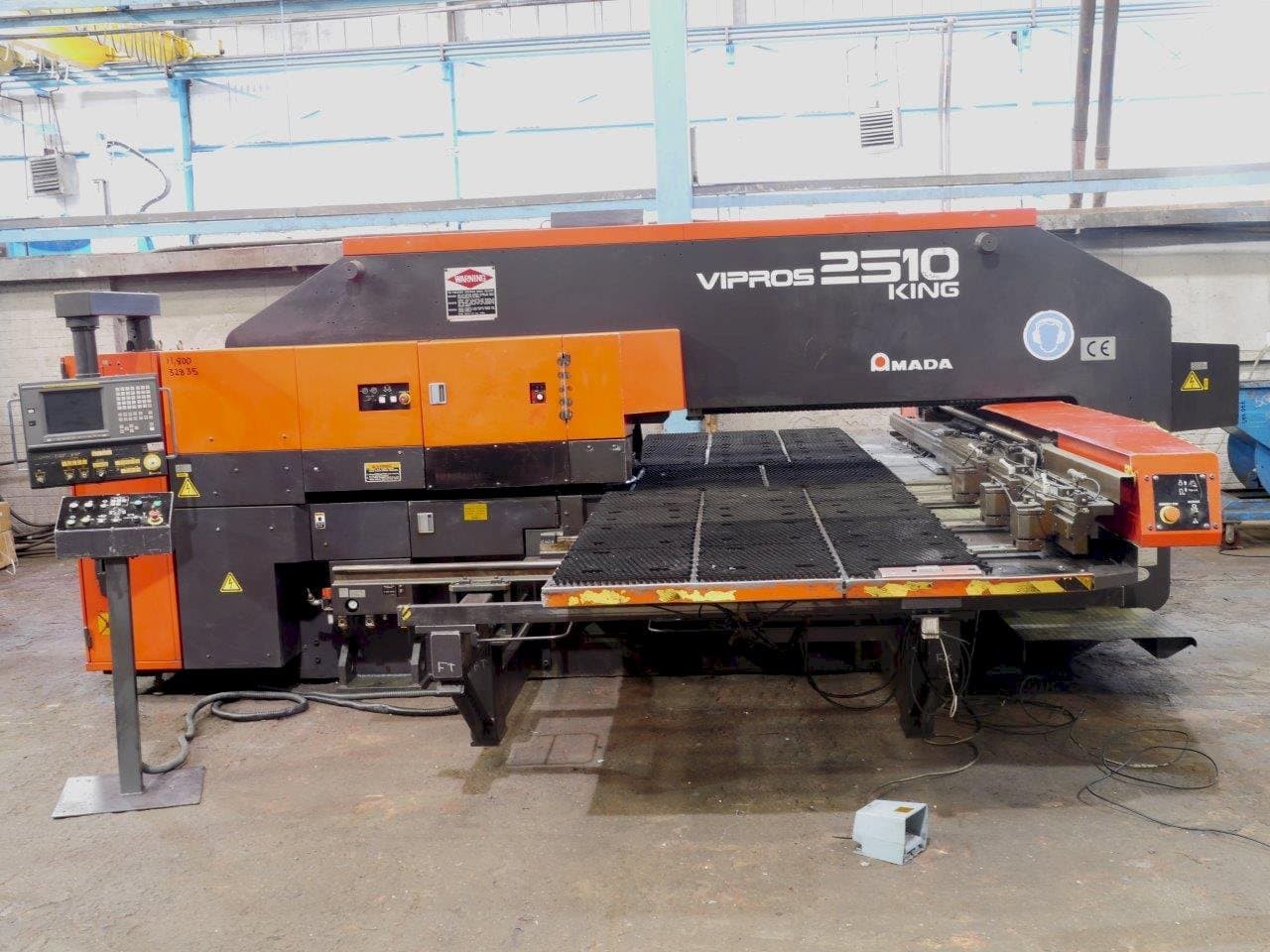 Front view of AMADA Vipros S2510 machine