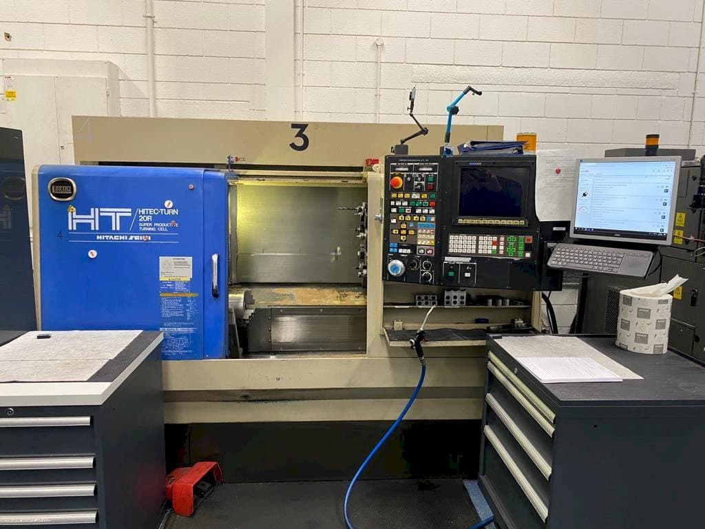 Front view of HITACHI SEIKI Hi Tech 20R machine
