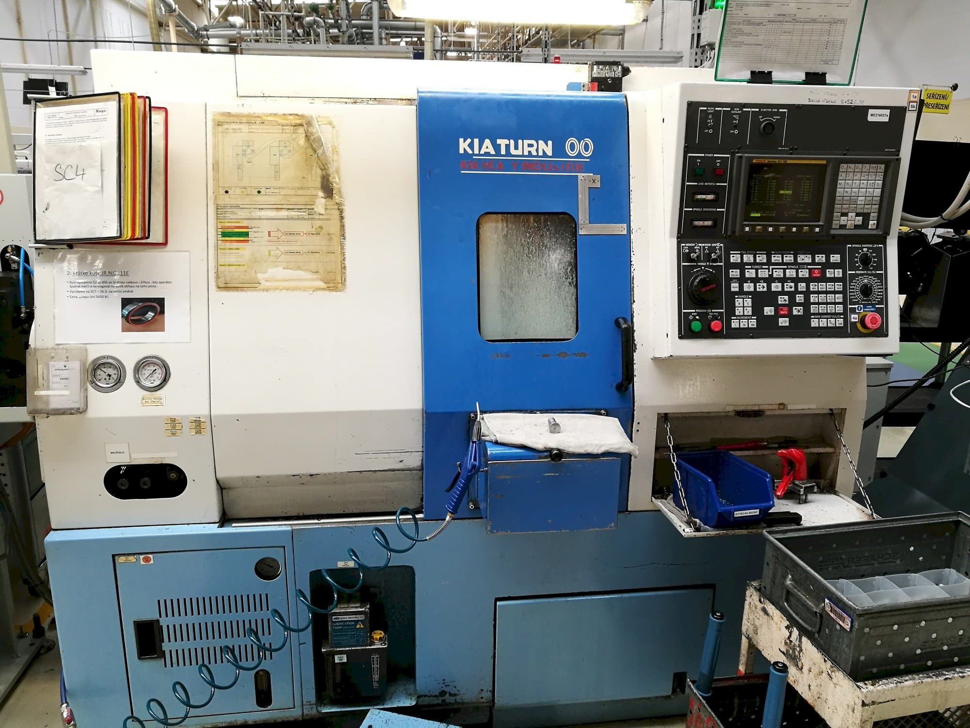 Front view of Kia Super Kia Turn 200 machine