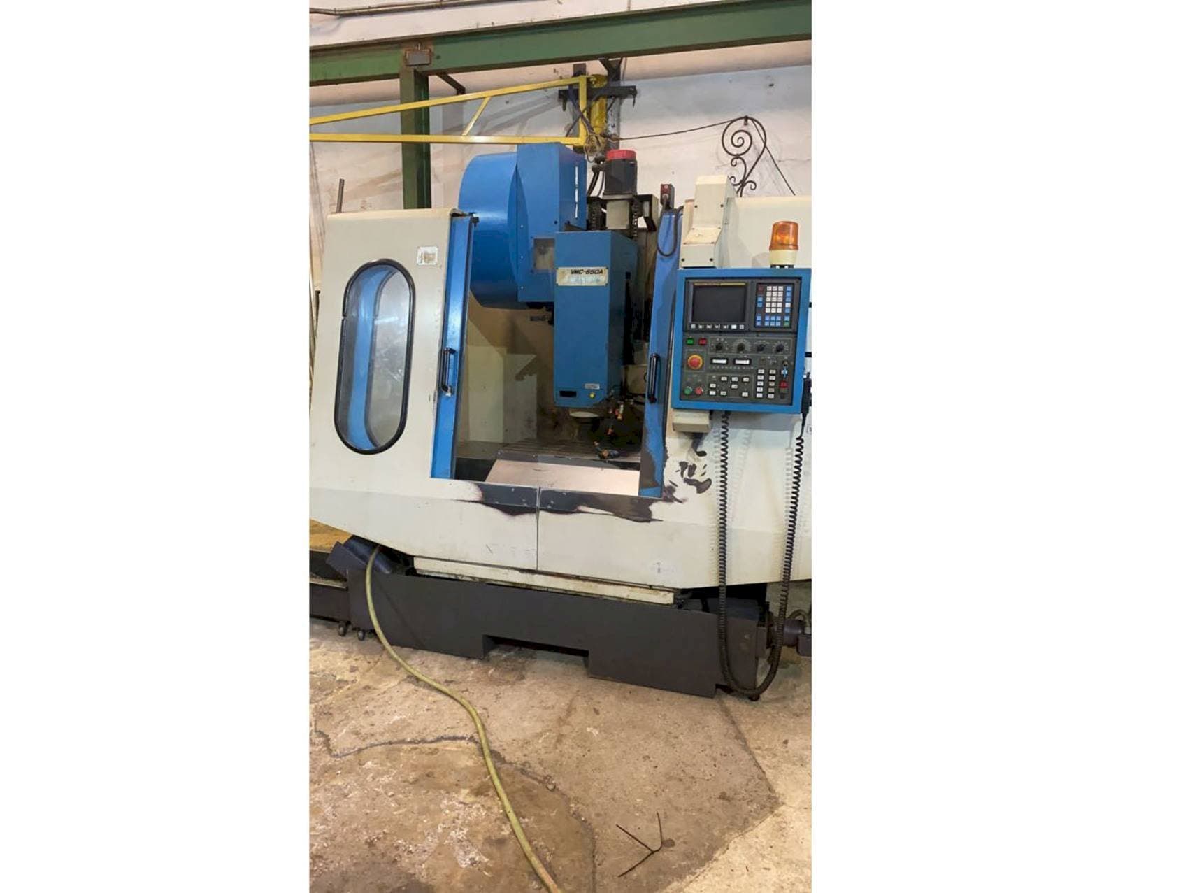 Front view of Johnford VMC 650A  machine