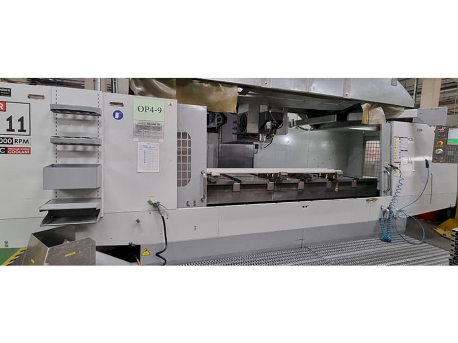 Front view of HAAS VR–11BHE machine