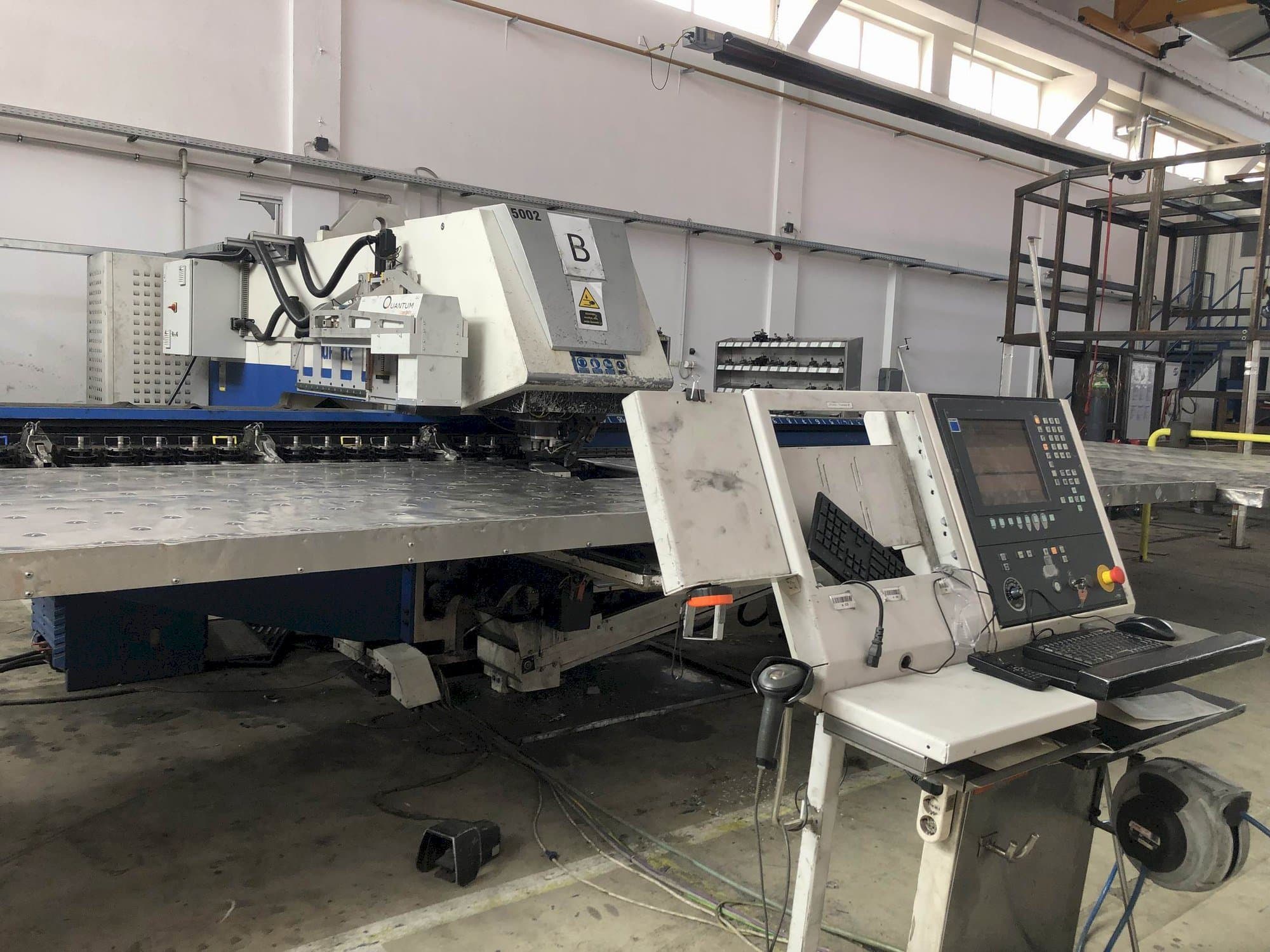 Front view of Trumpf Trupunch 5000 machine