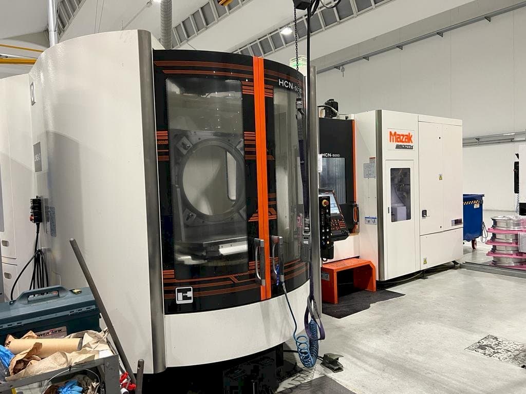 Front view of Mazak HCN-5000  machine