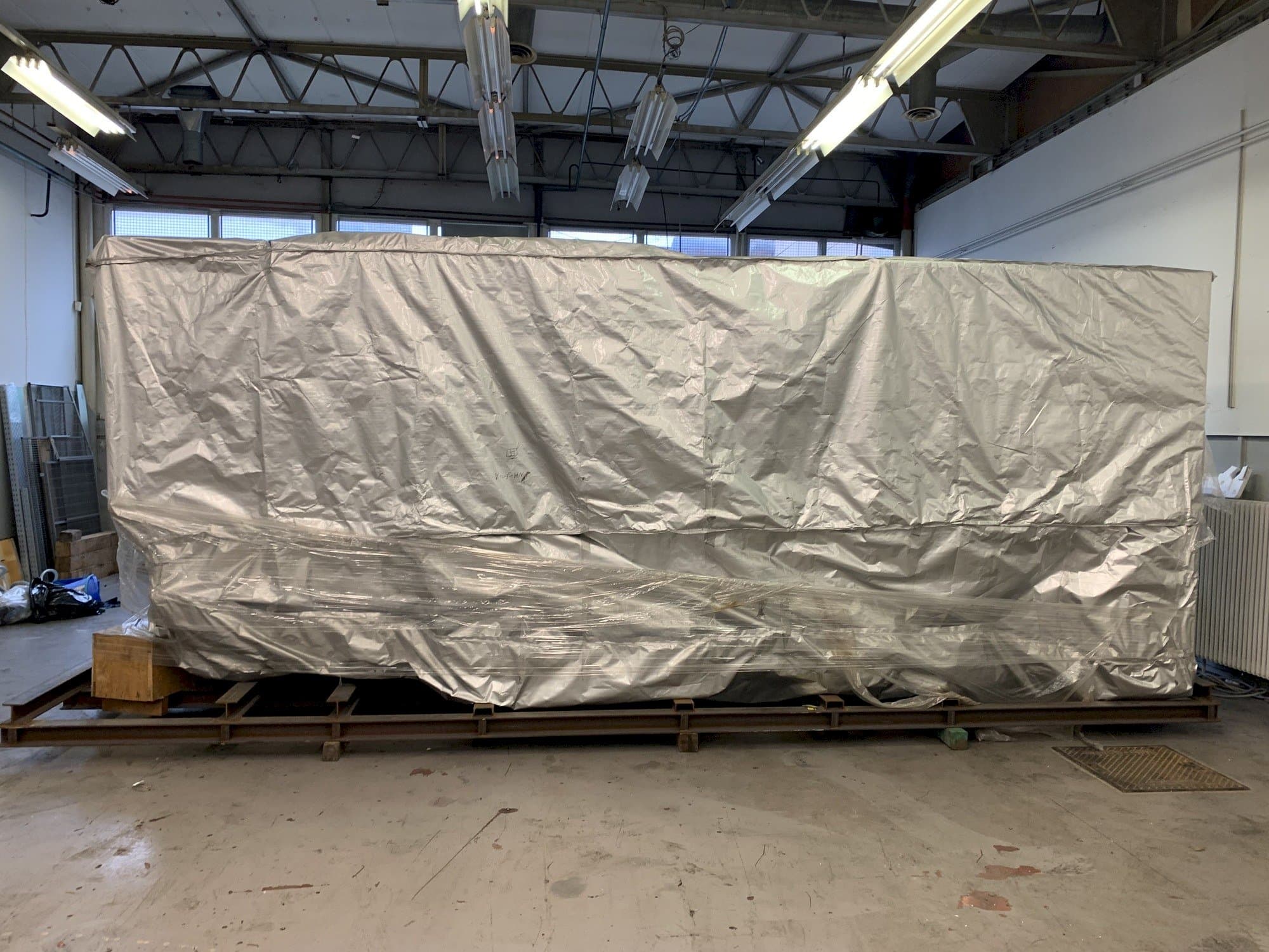 Front view of YCM NH 500A machine