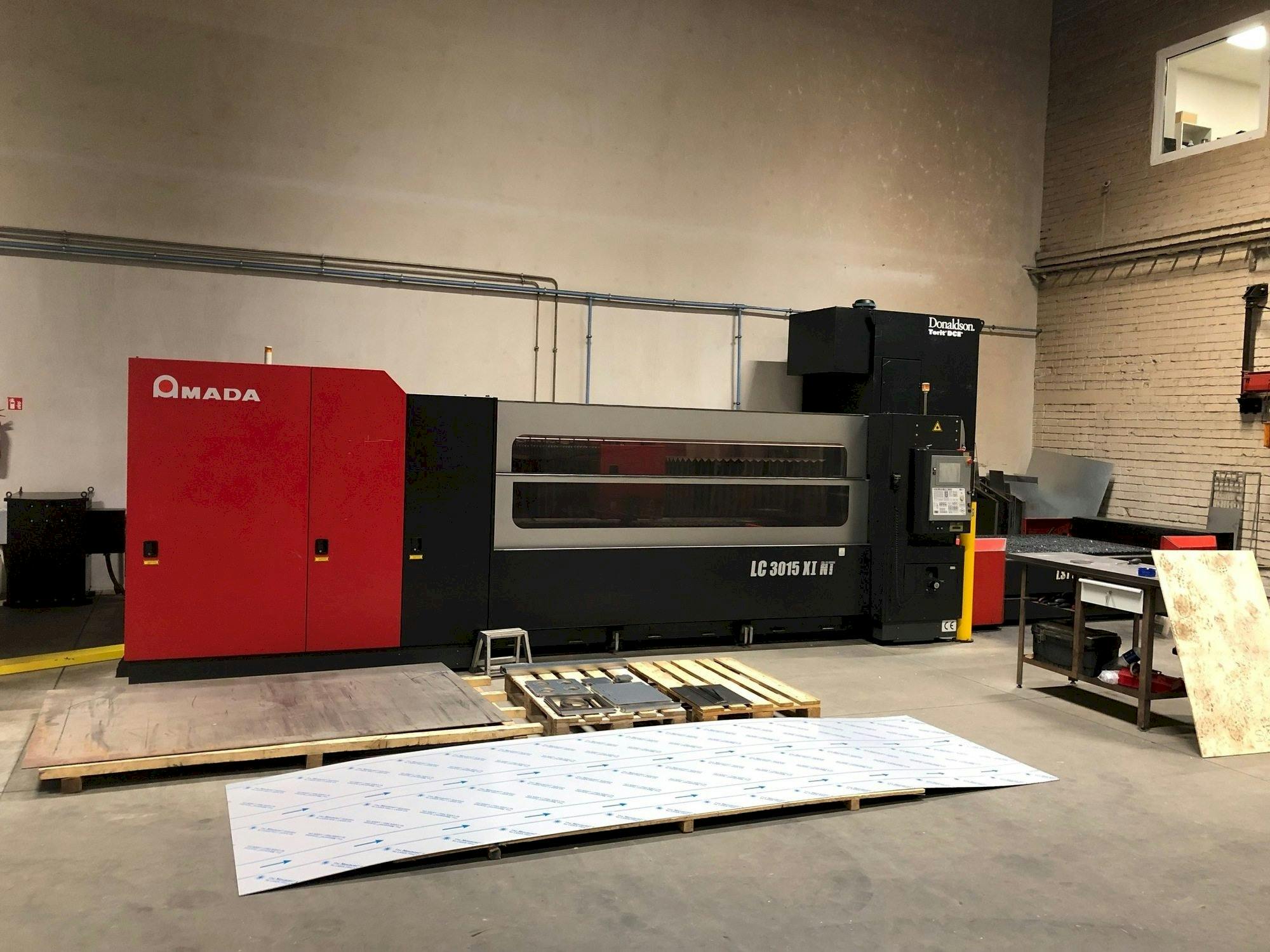 Front view of AMADA LC-3015 X1 NT  machine