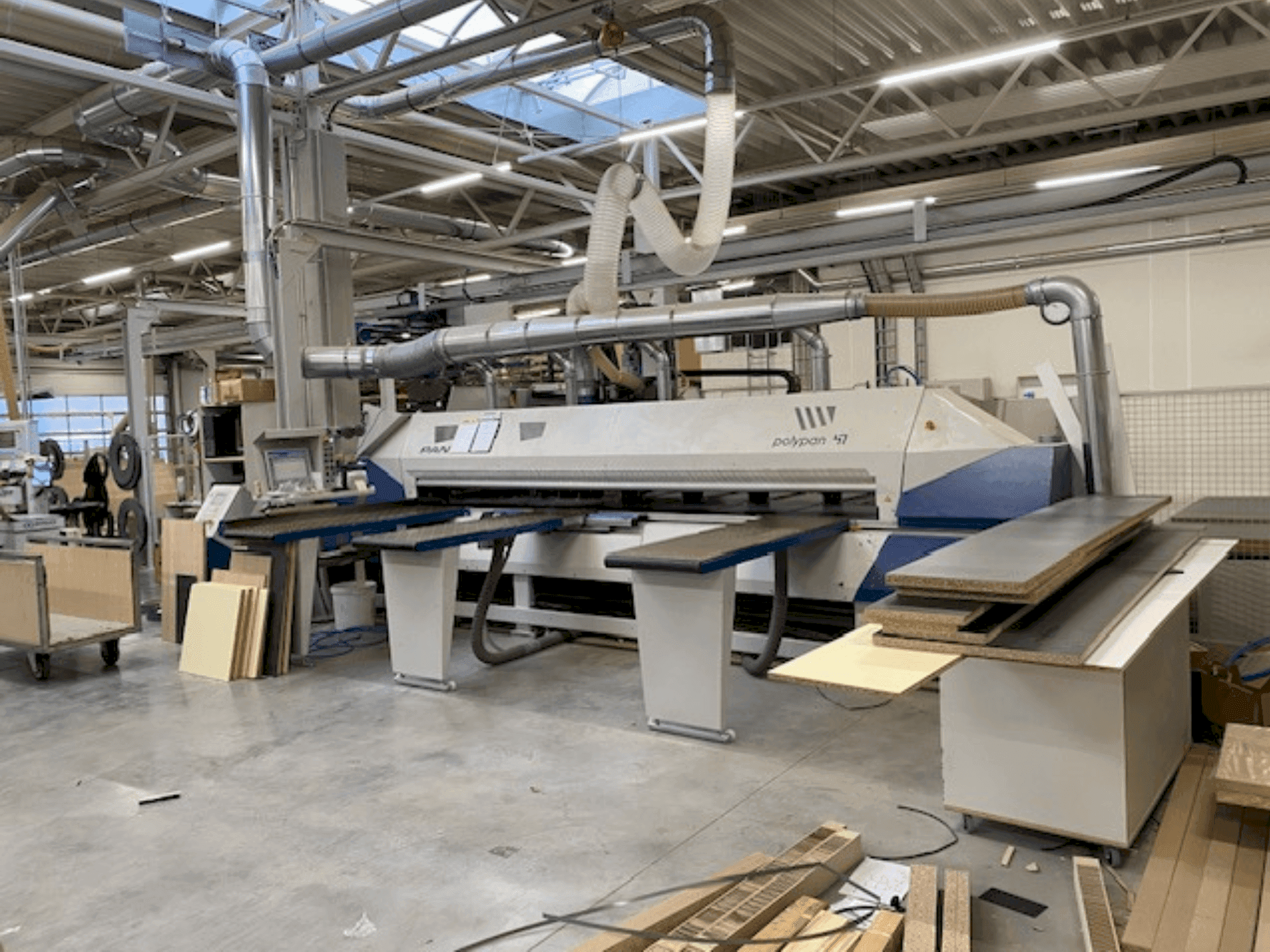 Front view of PANHANS POLYPAN 47 F  machine