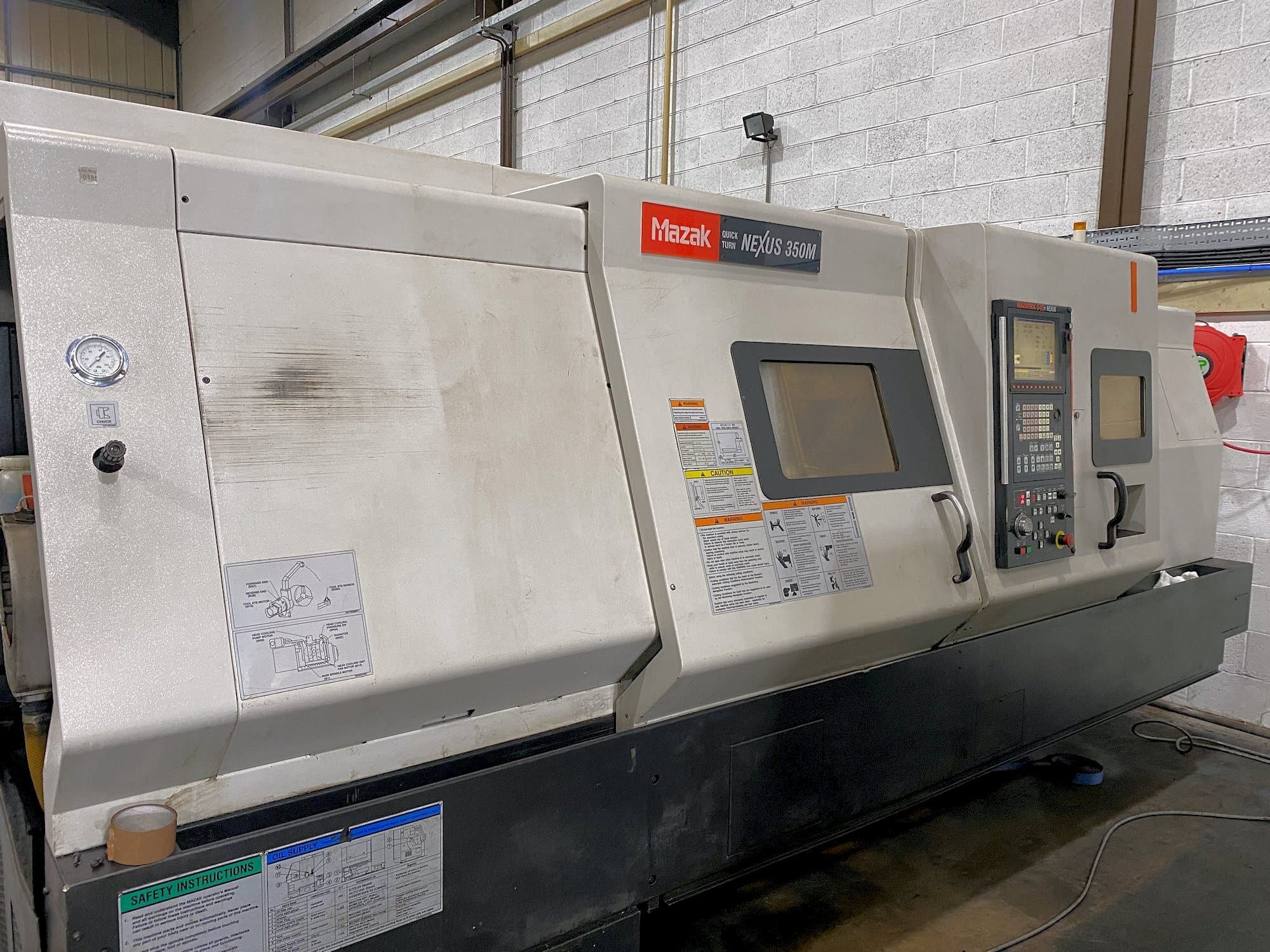Front view of Mazak QUICK TURN NEXUS 350M  machine