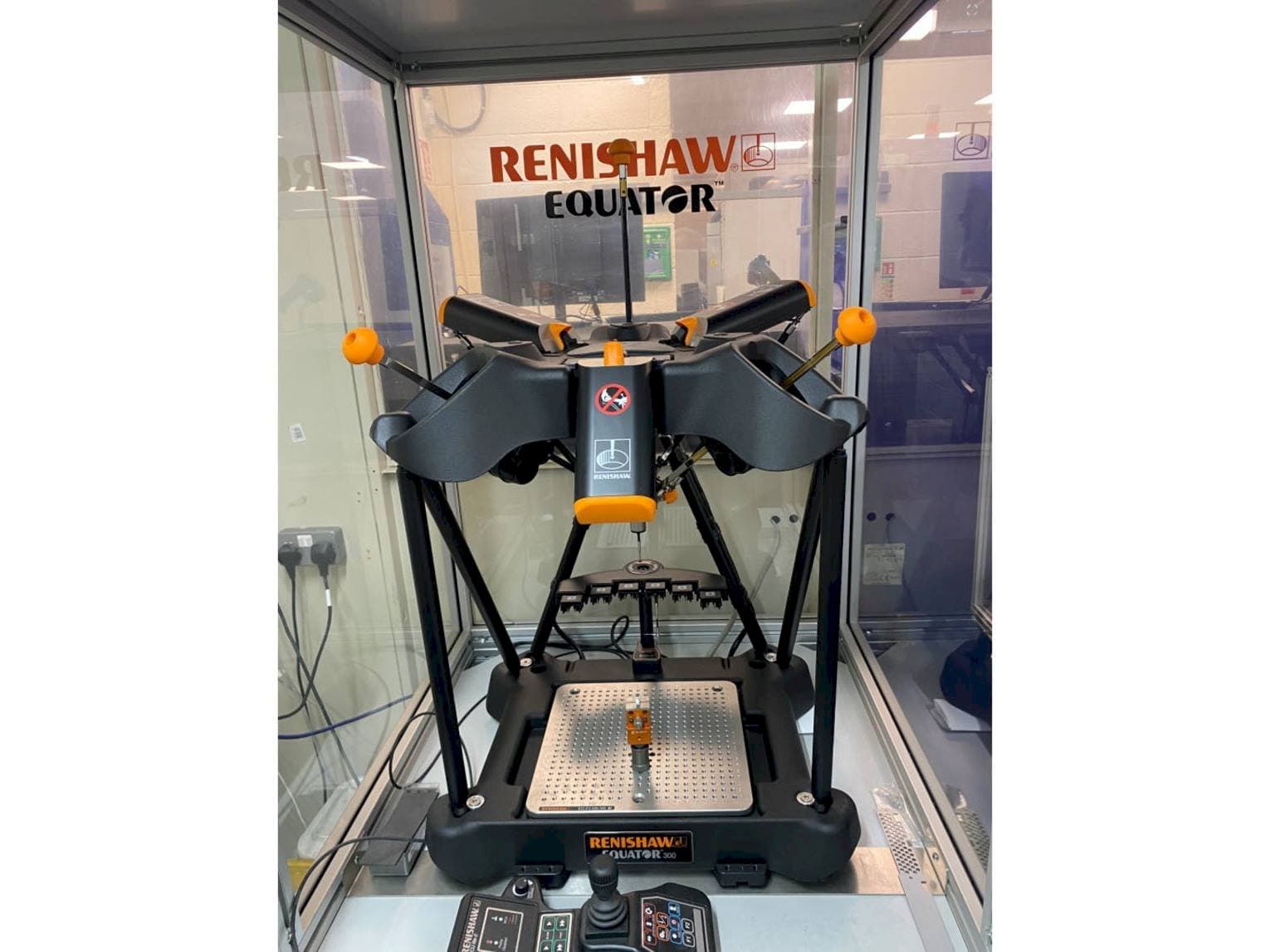 Front view of RENISHAW Equator 300 machine